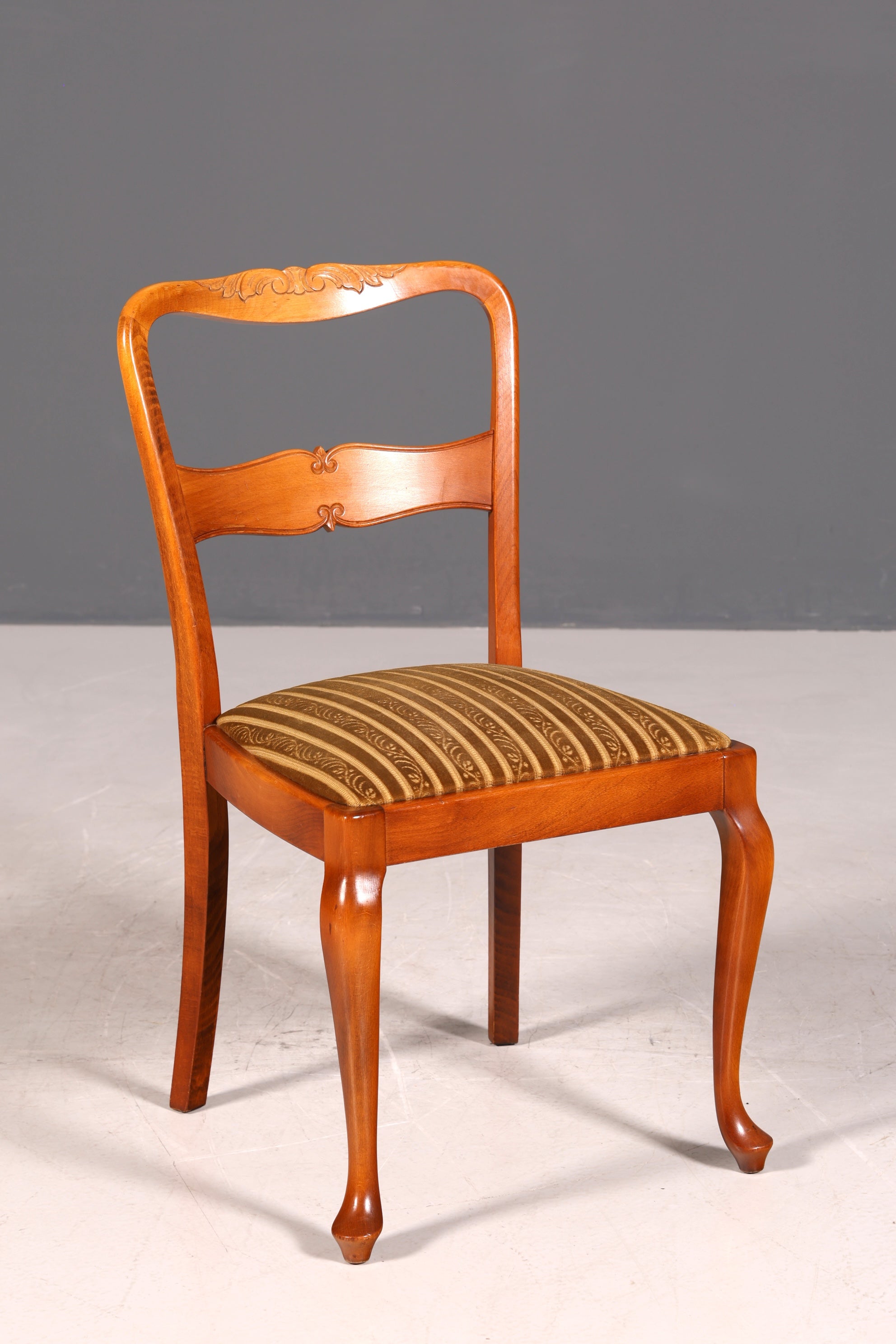 G367 Finish 6x Wunderschöne Chippendale Stühle Barock Stil Stuhlset Polsterstuhl Set Küchenstühle Esszimmer Stühle (Kopie)