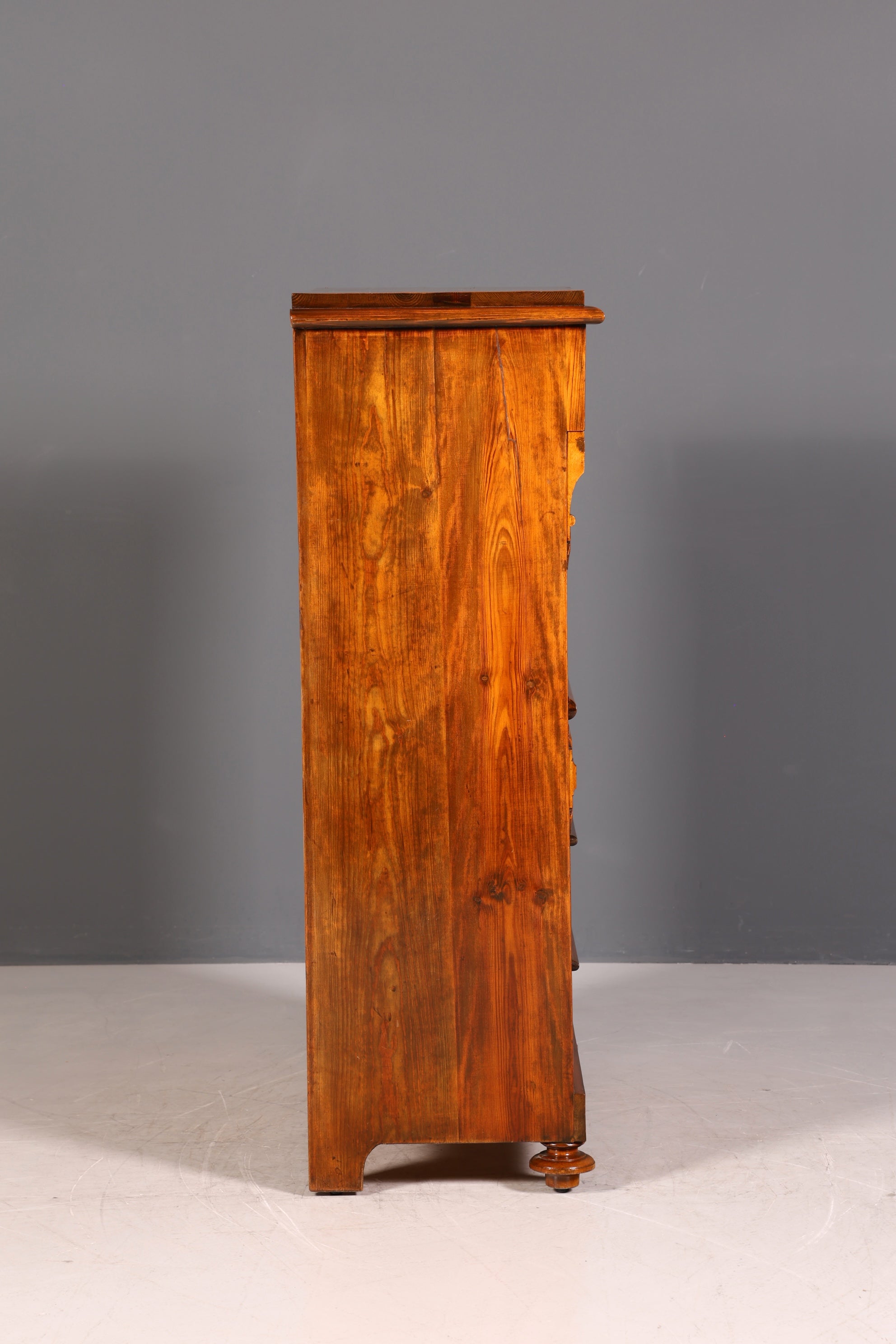 G442 Finish Wunderschöner Gründerzeit Sekretär Kommode Jugendstil Schubladenkommode Antik Vertiko (Kopie)