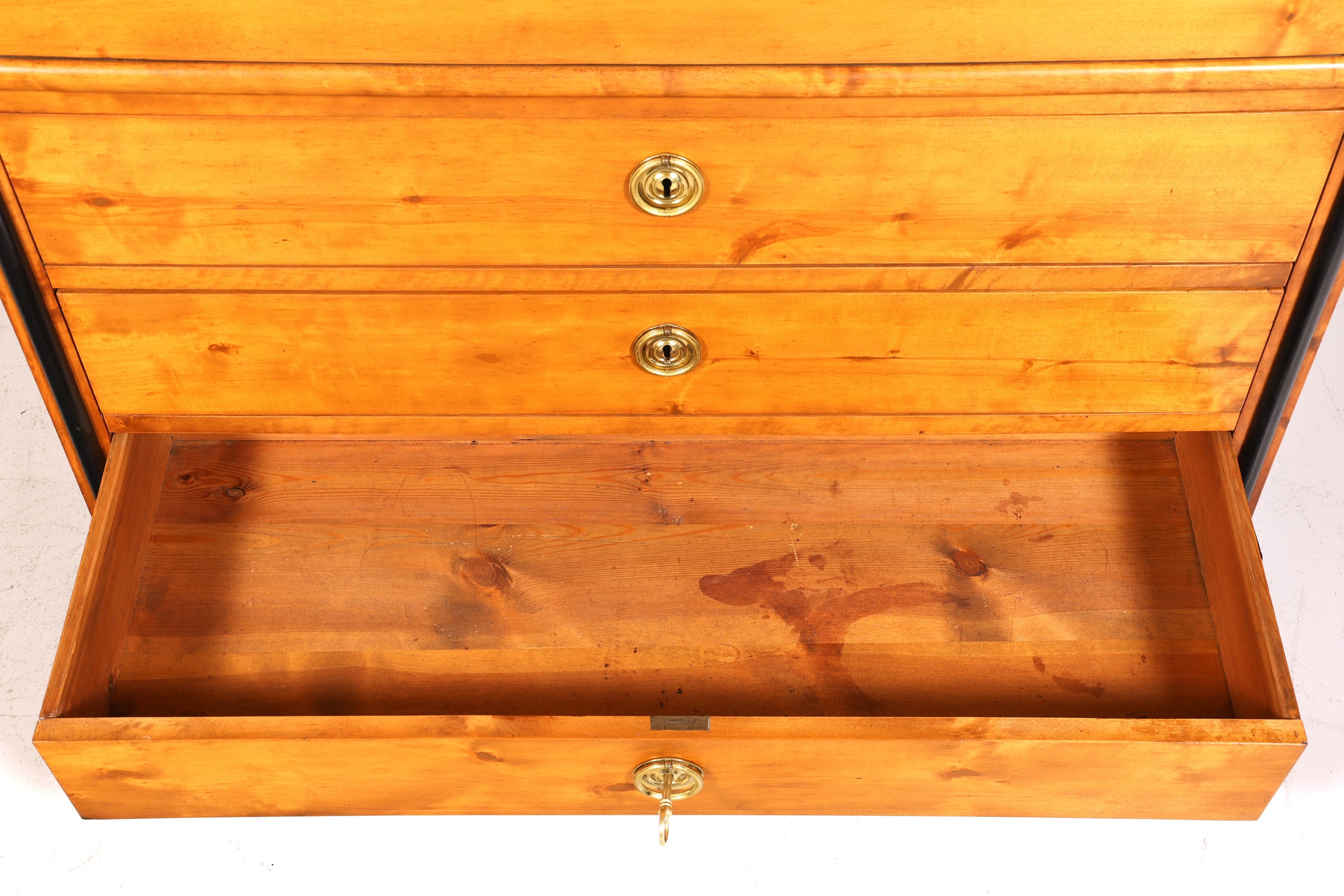 Traumhafter Original Biedermeier Sekretär um 1860 Kommode Antik Bürokommode