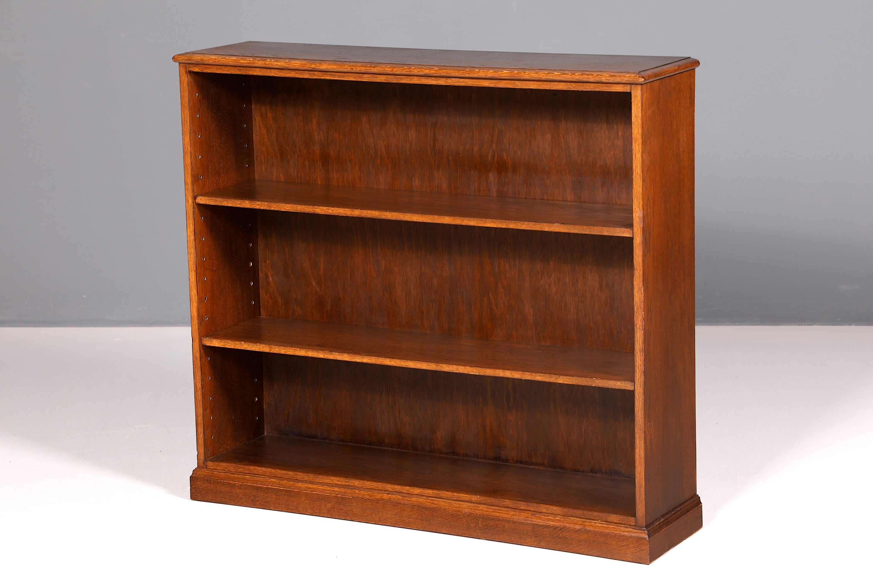 Wunderschönes Art Deco Stil Regal um 1940 Bücherregal Echt Holz Buchablage Vintage
