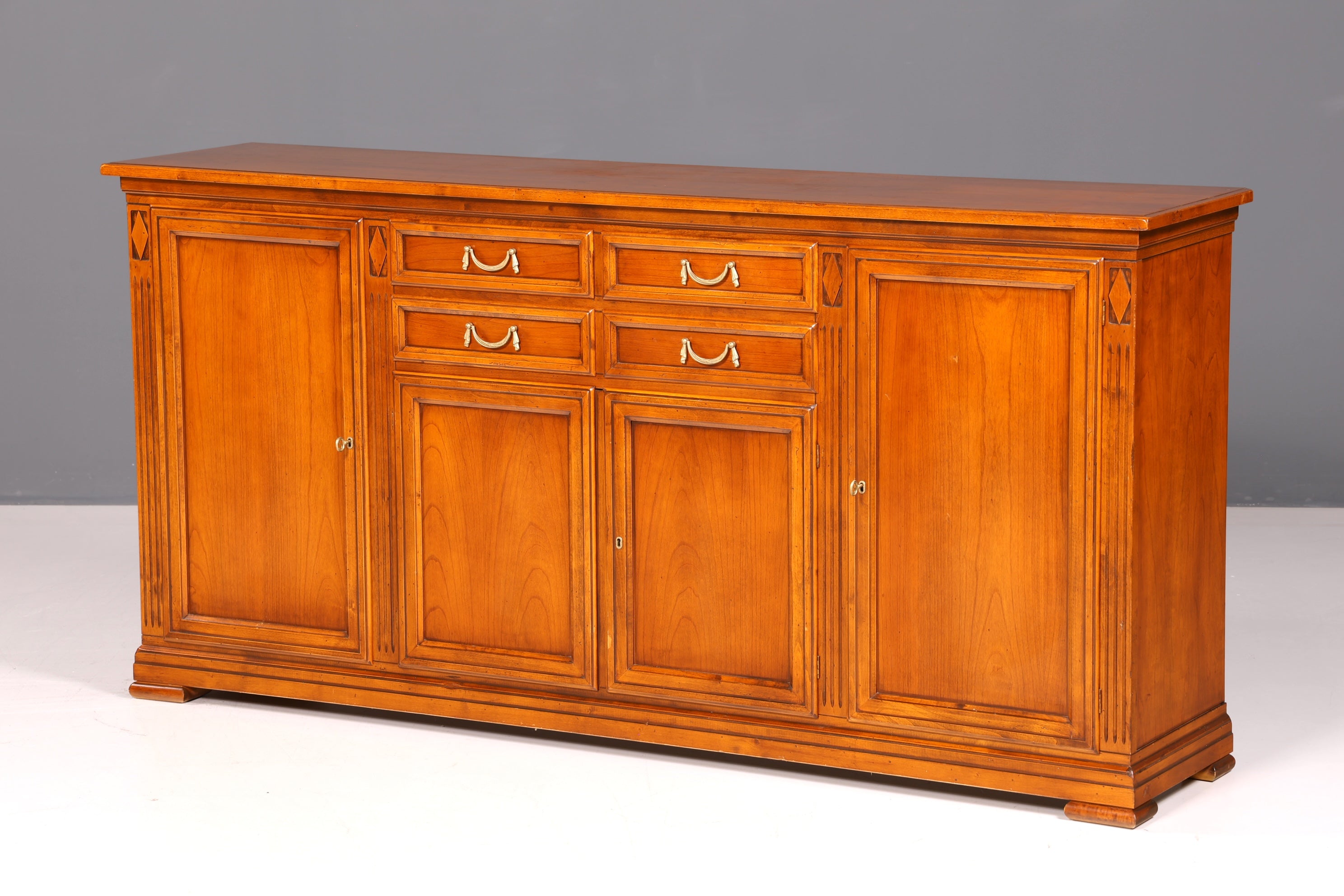 Wunderschönes Original Selva XXL Sideboard Antik Stil Villa Borghese Schrank Kommode Buffet Anrichte
