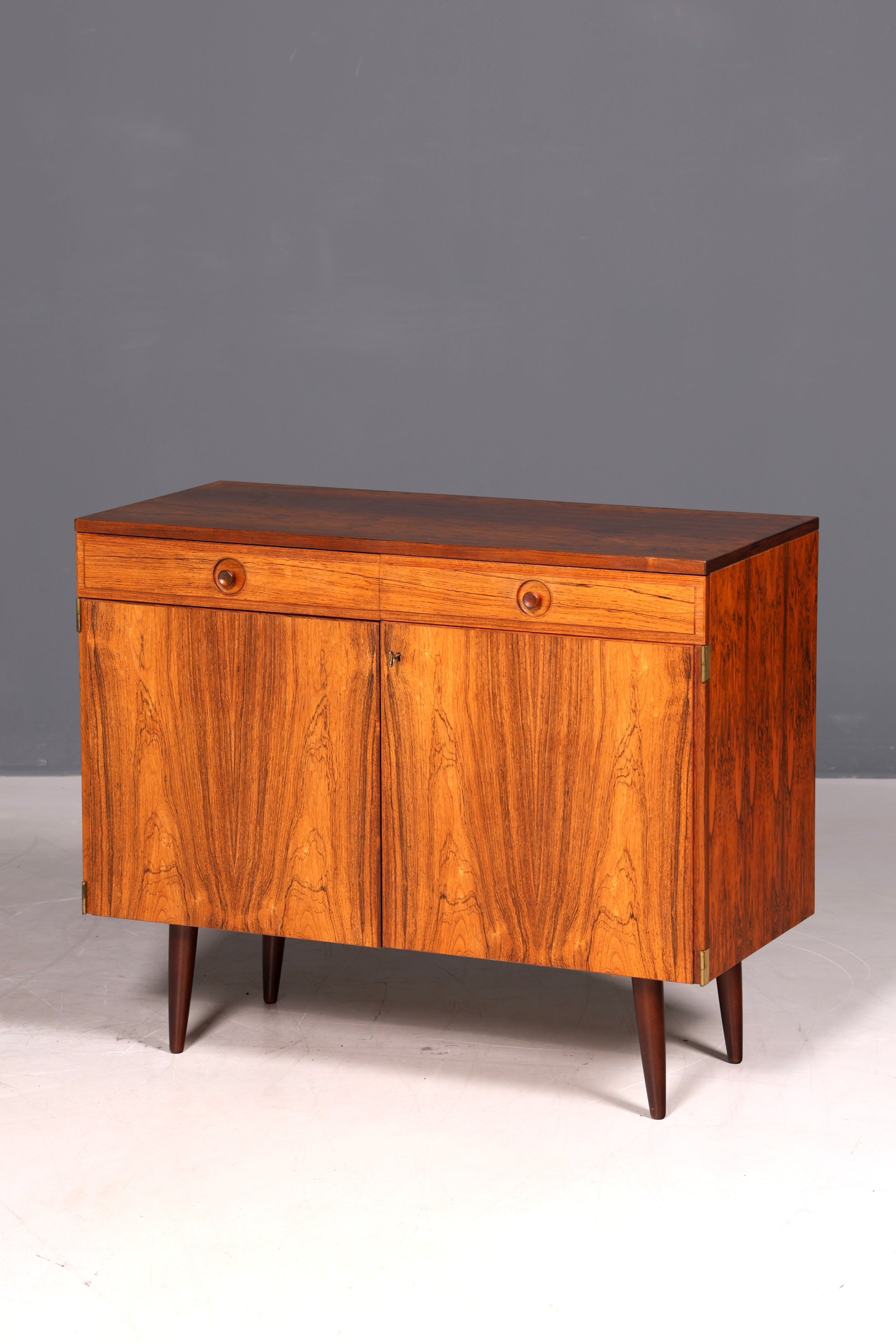 G560 Finish cm Wunderschöne Mid Century Kommode Vintage Schrank Retro Flur Kommode 60s Regal Sideboard (Kopie)