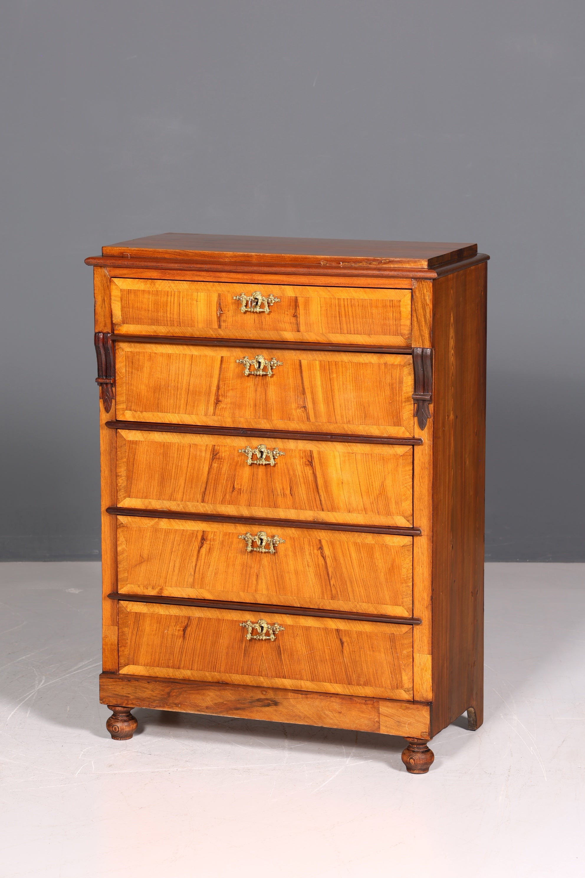 Wunderschöne Gründerzeit Kommode um 1890 Jugendstil Vertiko Antik Chiffoniere Wäschekommode