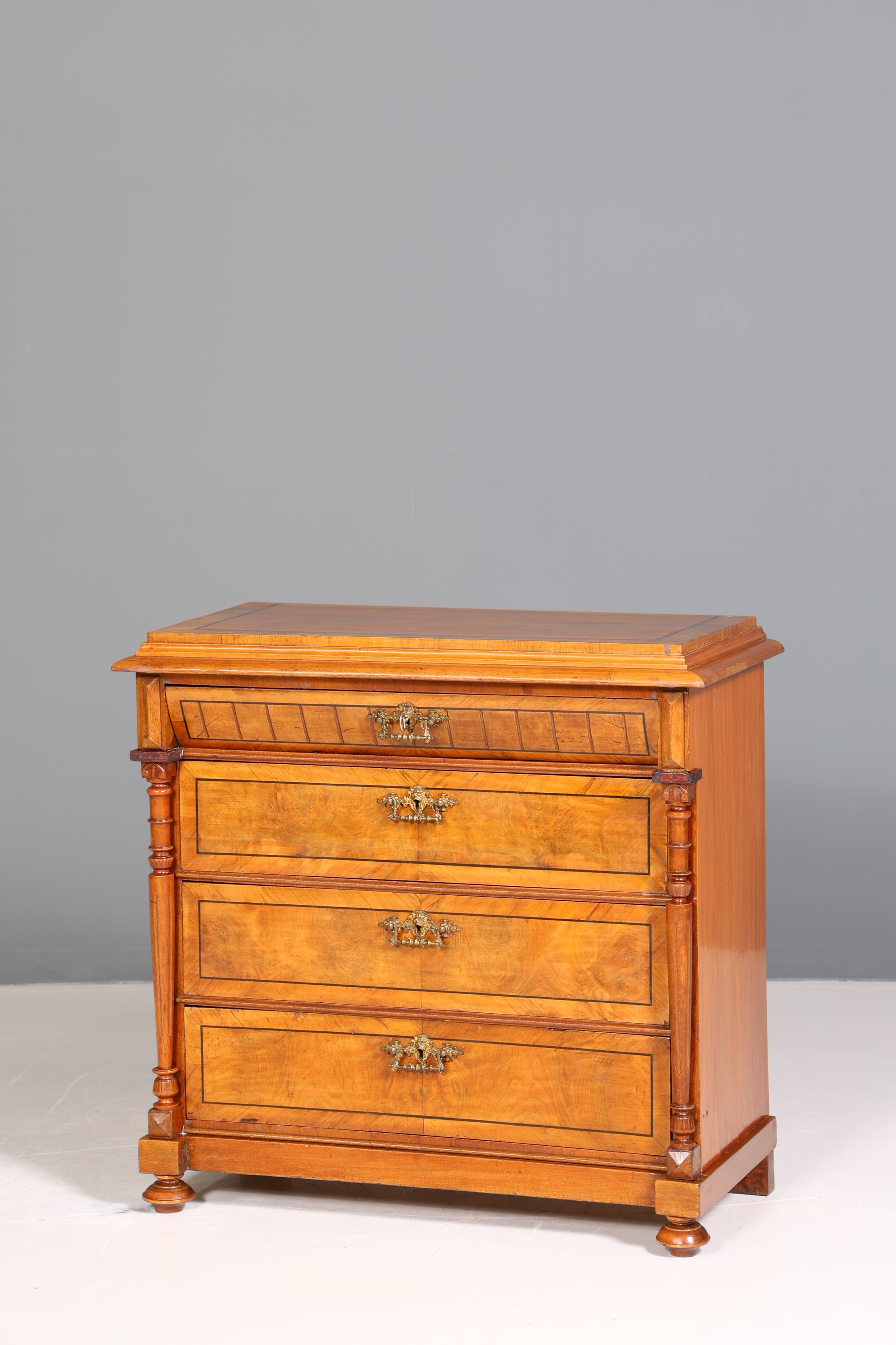 Wunderschöne Gründerzeit Kommode Jugendstil Antik Sideboard Schubladenkommode