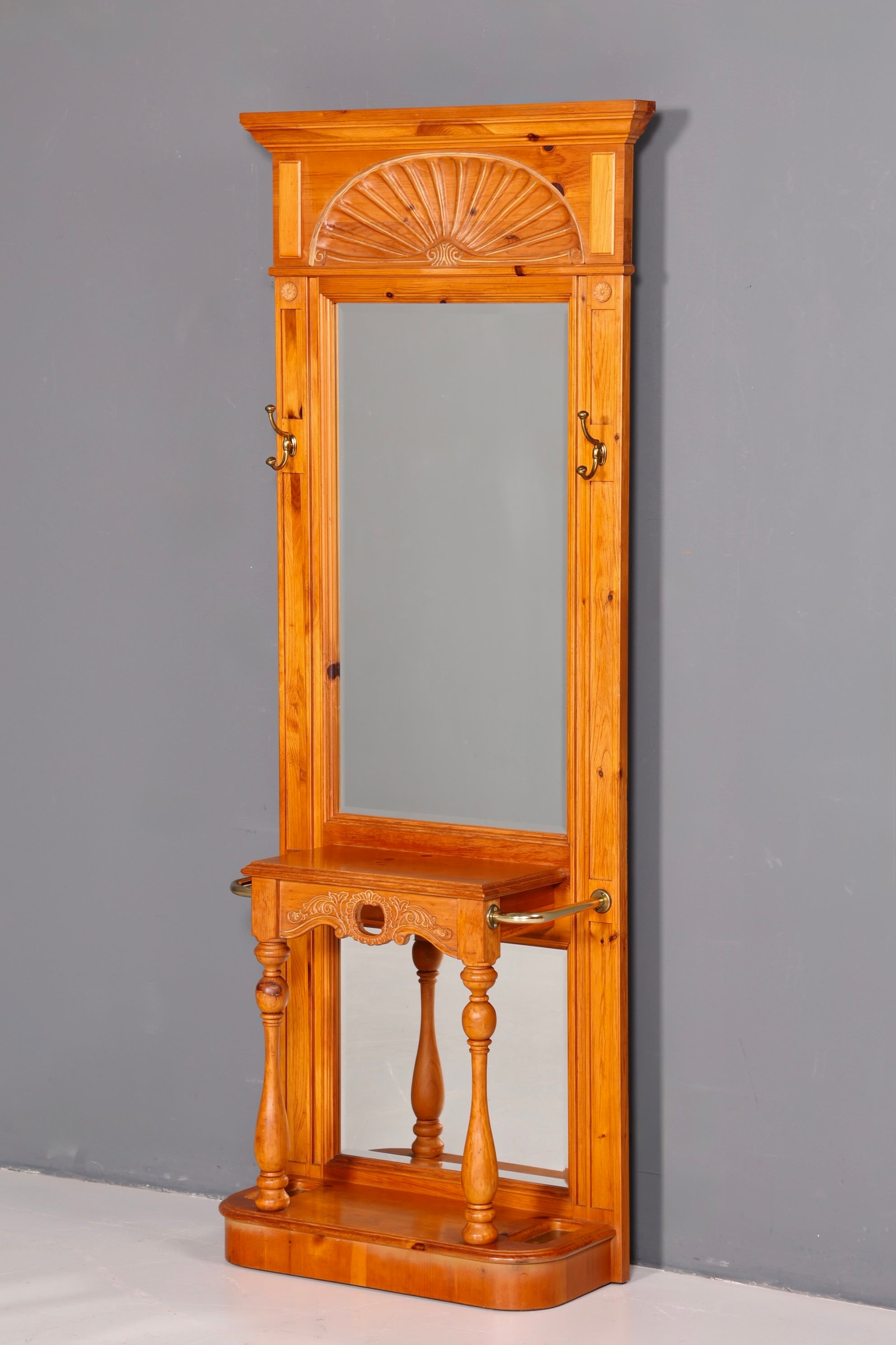 Wunderschöne Garderobe Pulaski Flur Garderobe Barock Stil Kleiderhaken Spiegel Garderobenständer