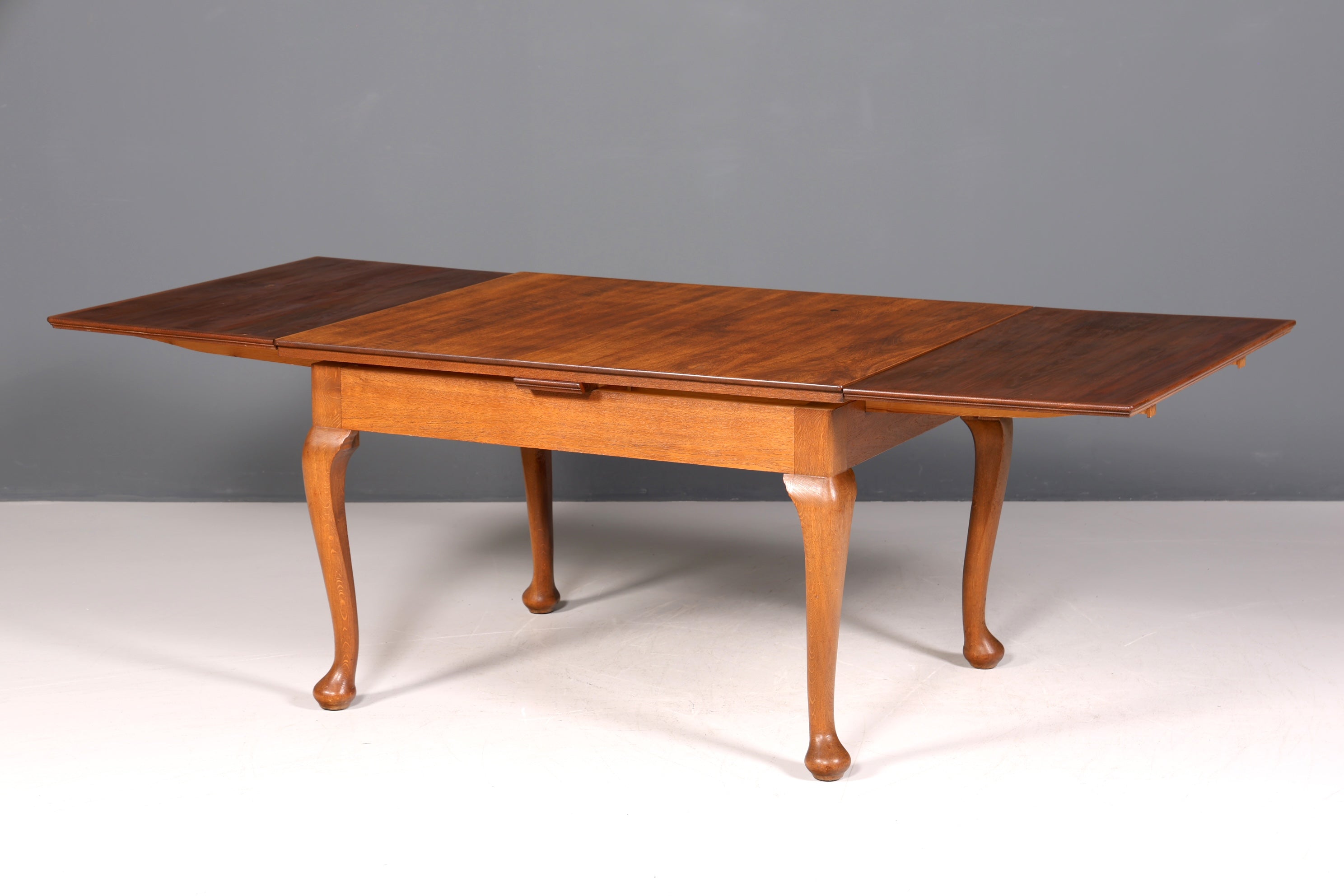 Wunderschöner Jugendstil Esstisch um 1910 ausziehbarer Tisch echt Holz Chippendale Antik Küchentisch