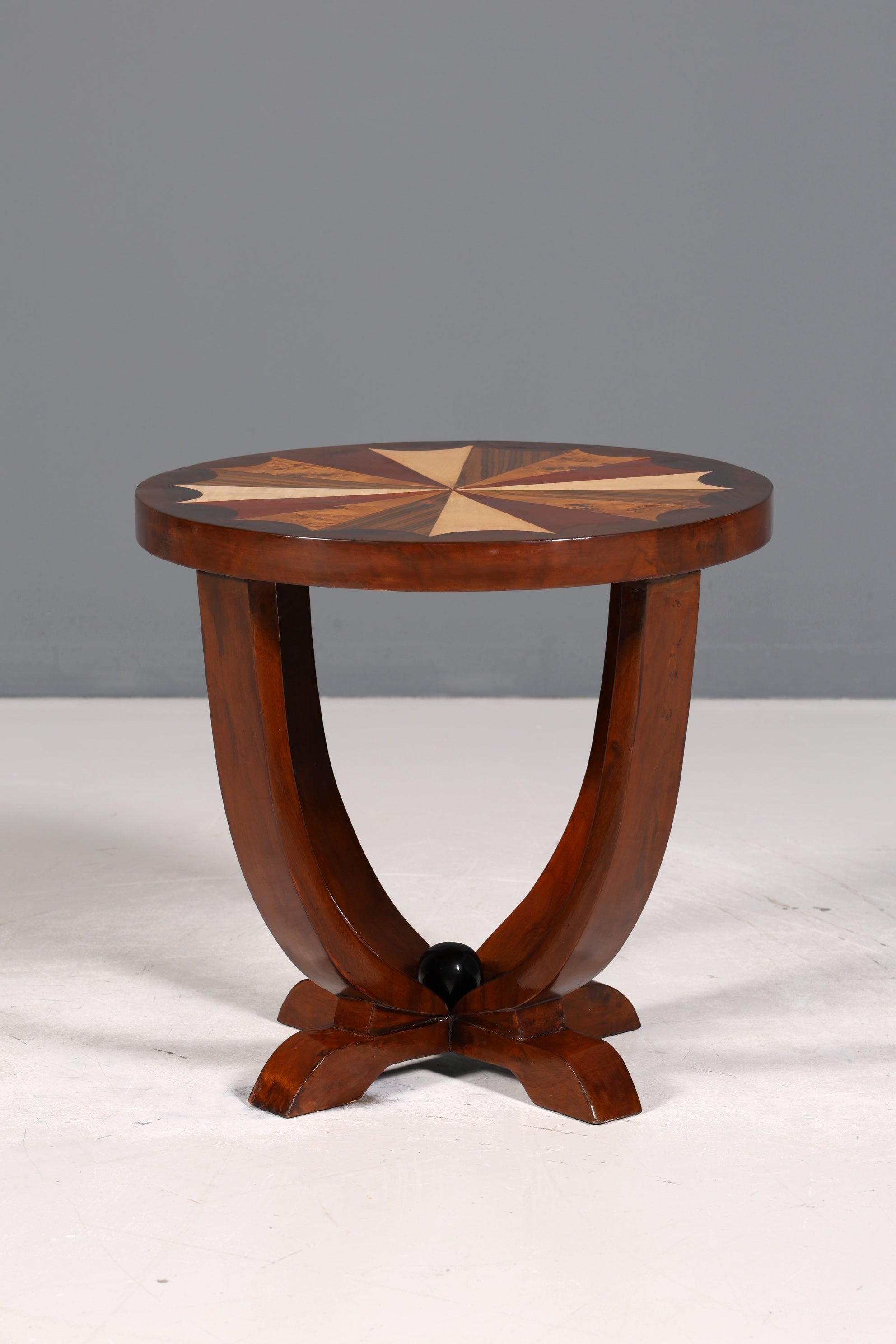 Stilvoller Art Deco Design Tisch Luxus Couchtisch Beistelltisch bunter Ablagetisch