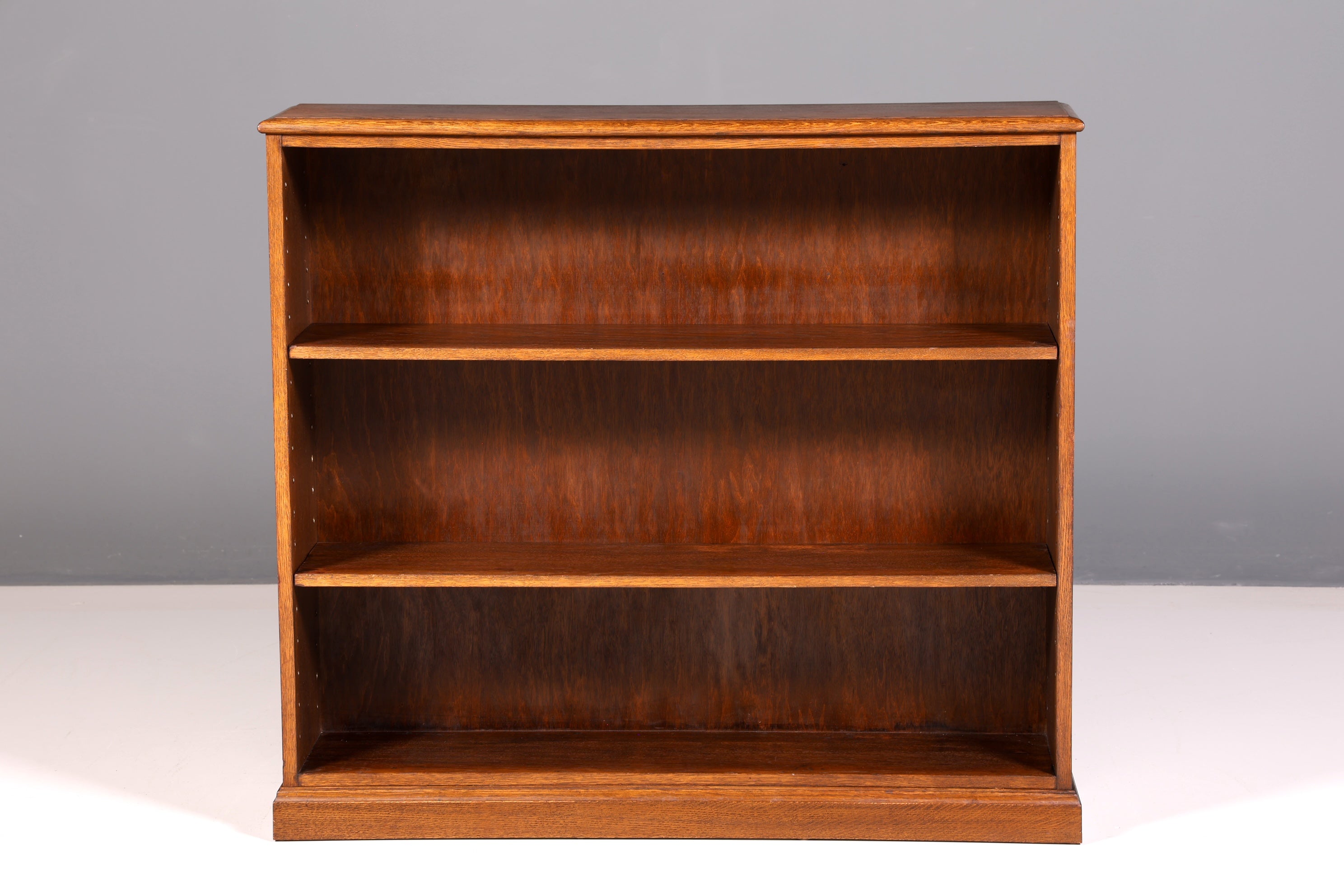 Wunderschönes Art Deco Stil Regal um 1940 Bücherregal Echt Holz Buchablage Vintage