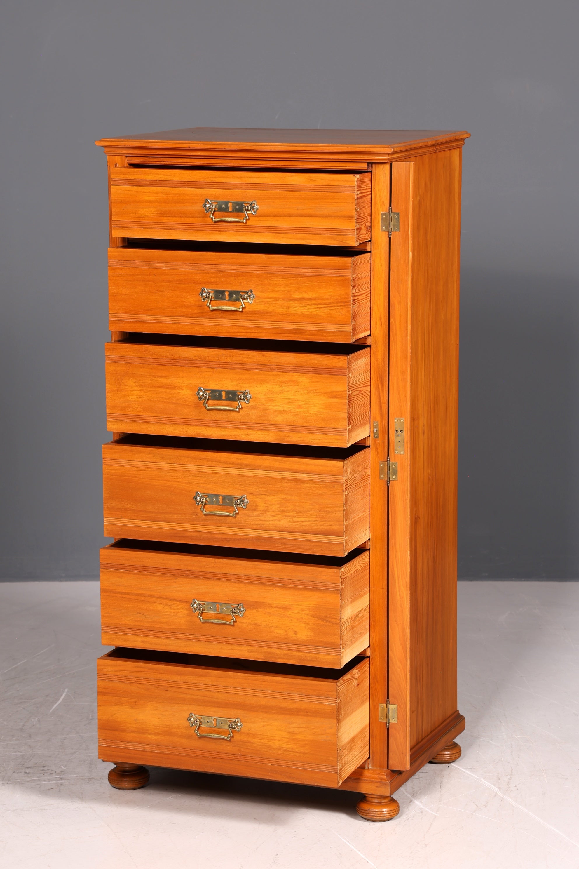 G457 Finish Wunderschönes Gründerzeit Vertiko Louis Philippe Kommode um 1880 Schubladenkommode (Kopie)