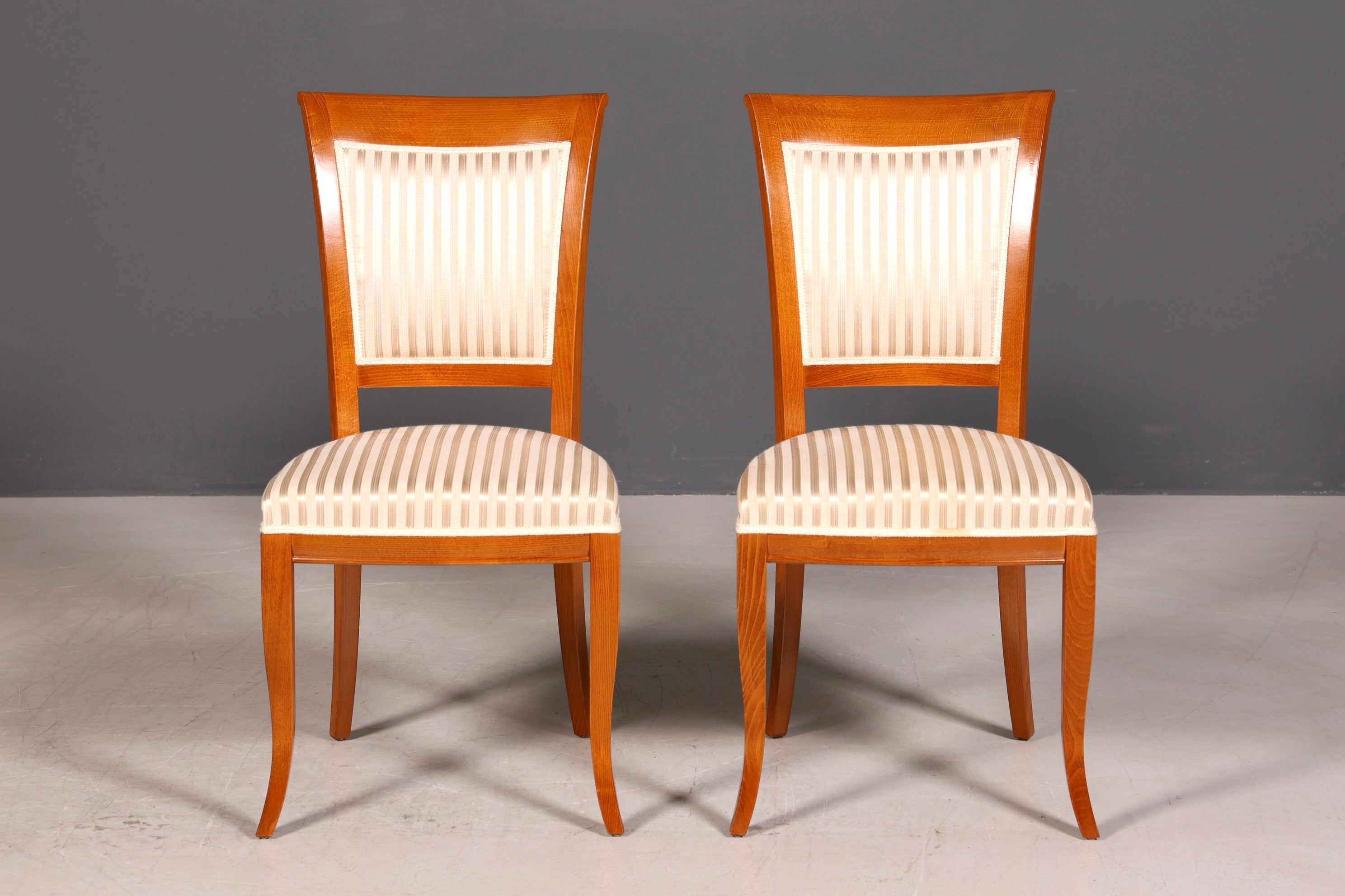 2x Traumhafte Selva Stuhle Esszimmer Stuhl Set Küchenstühle Antik Stil Set