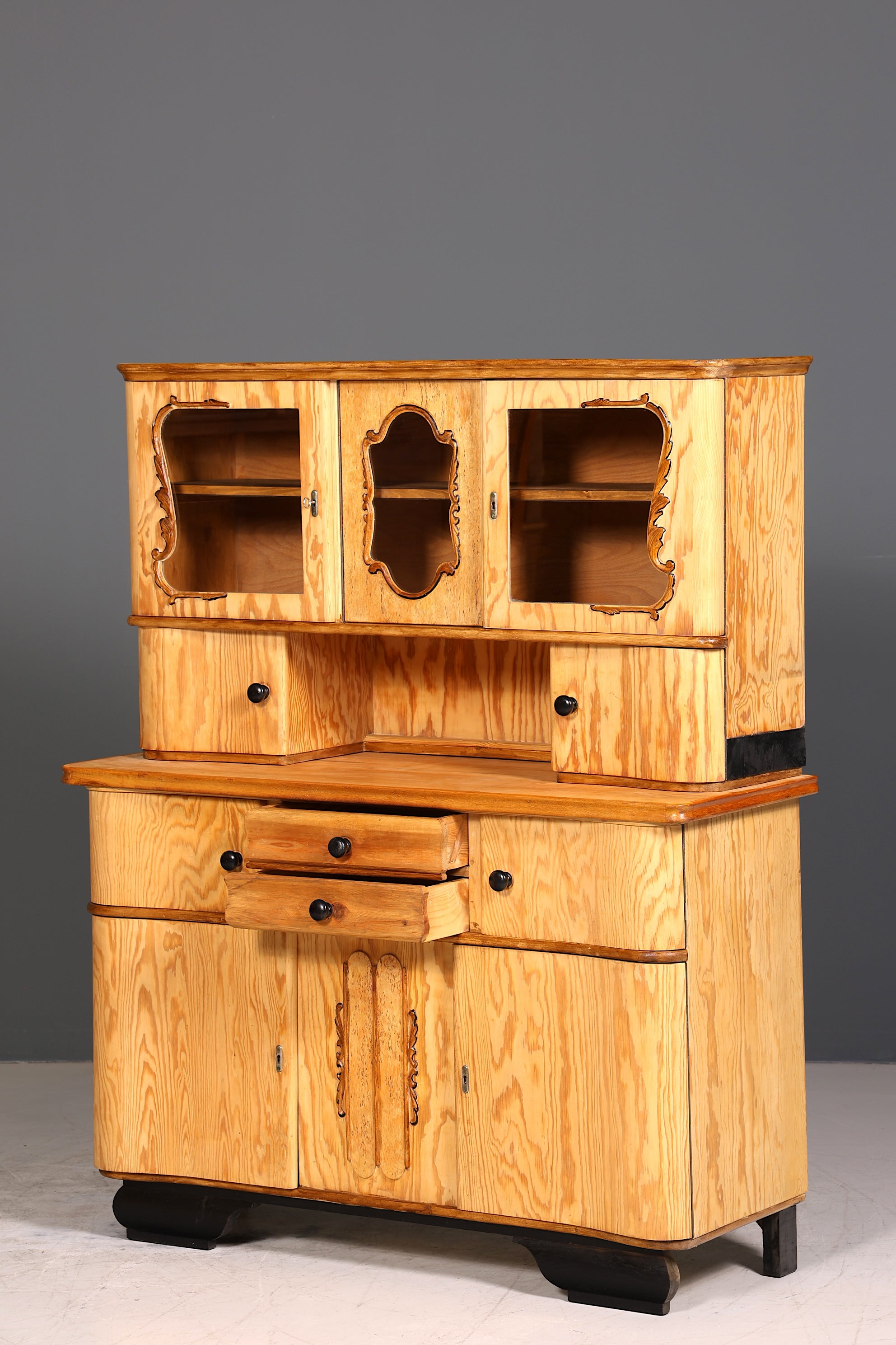 Wunderschöner Mid Century Küchenschrank Vintage Buffet Retro Anrichte 60er Jahre Schrank