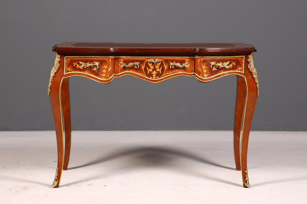 Dream Louis XV style desk French desk antique style real wood office table