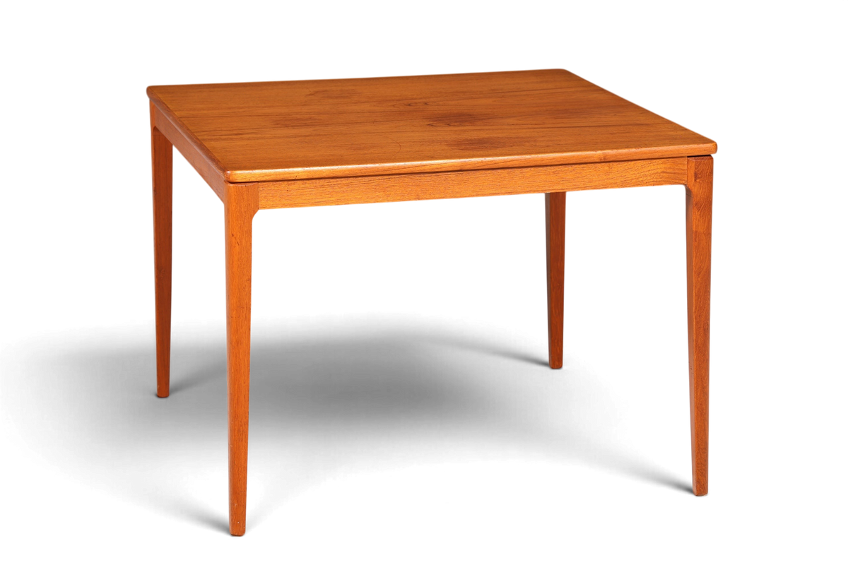 Hauptstadt Möblerei Alberts Tibro Couchtisch aus Teakholz im skandinavischen Mid-Century-Design