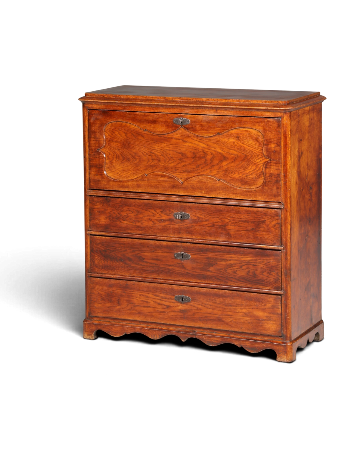 Traumhafter Louis Philippe Sekretär um 1880 Biedermeier Antik Schrank Chiffoniere Kommode
