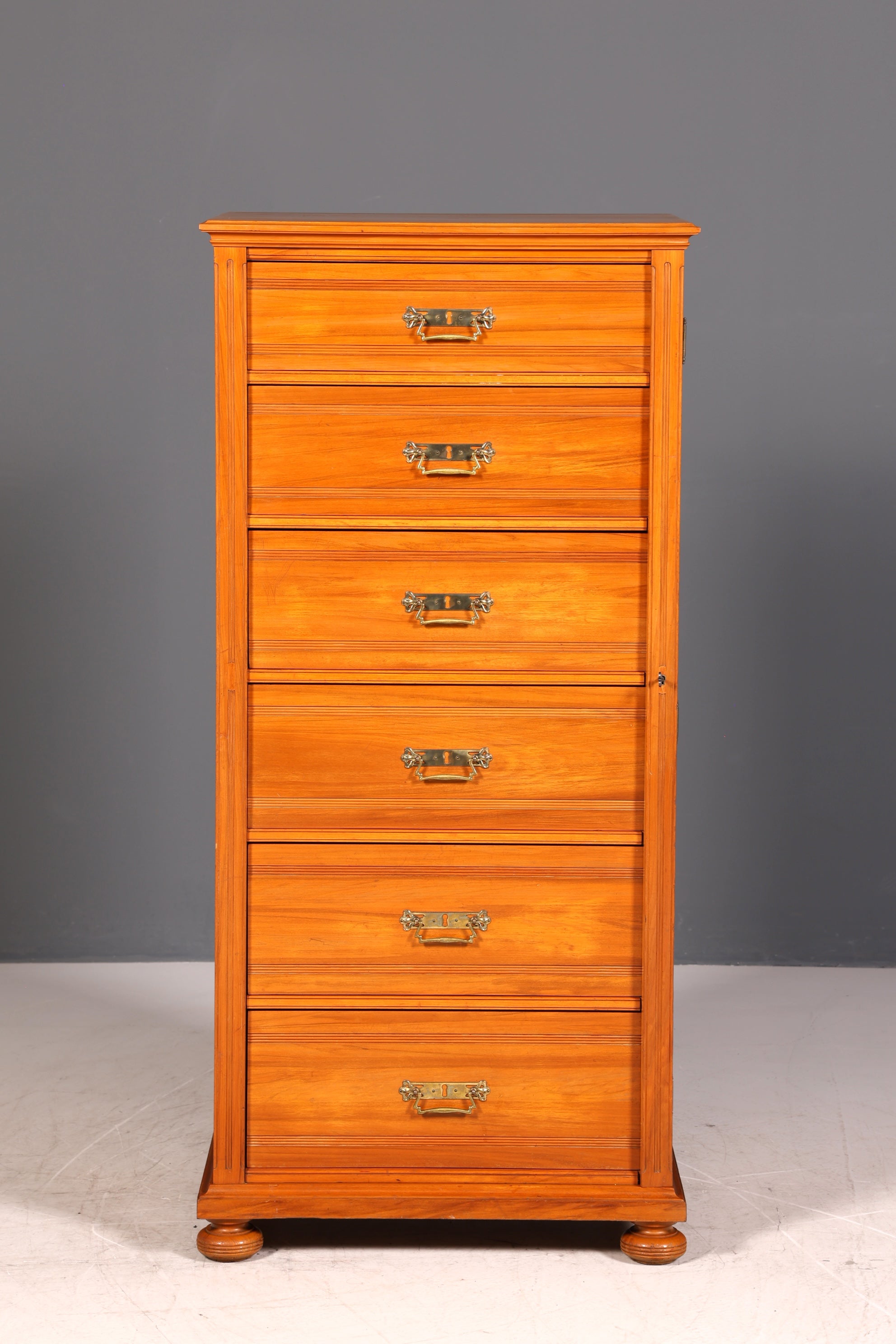 G457 Finish Wunderschönes Gründerzeit Vertiko Louis Philippe Kommode um 1880 Schubladenkommode (Kopie)