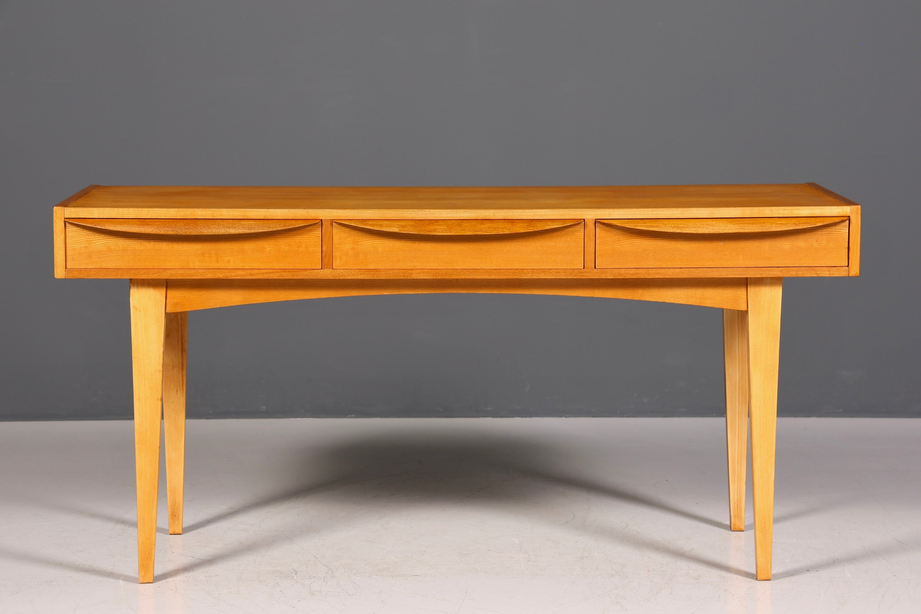 Wunderschöner Hellerau Schreibtisch Modell 602 Mid Century Franz Ehrlich Design Bürotisch Vintage Desk