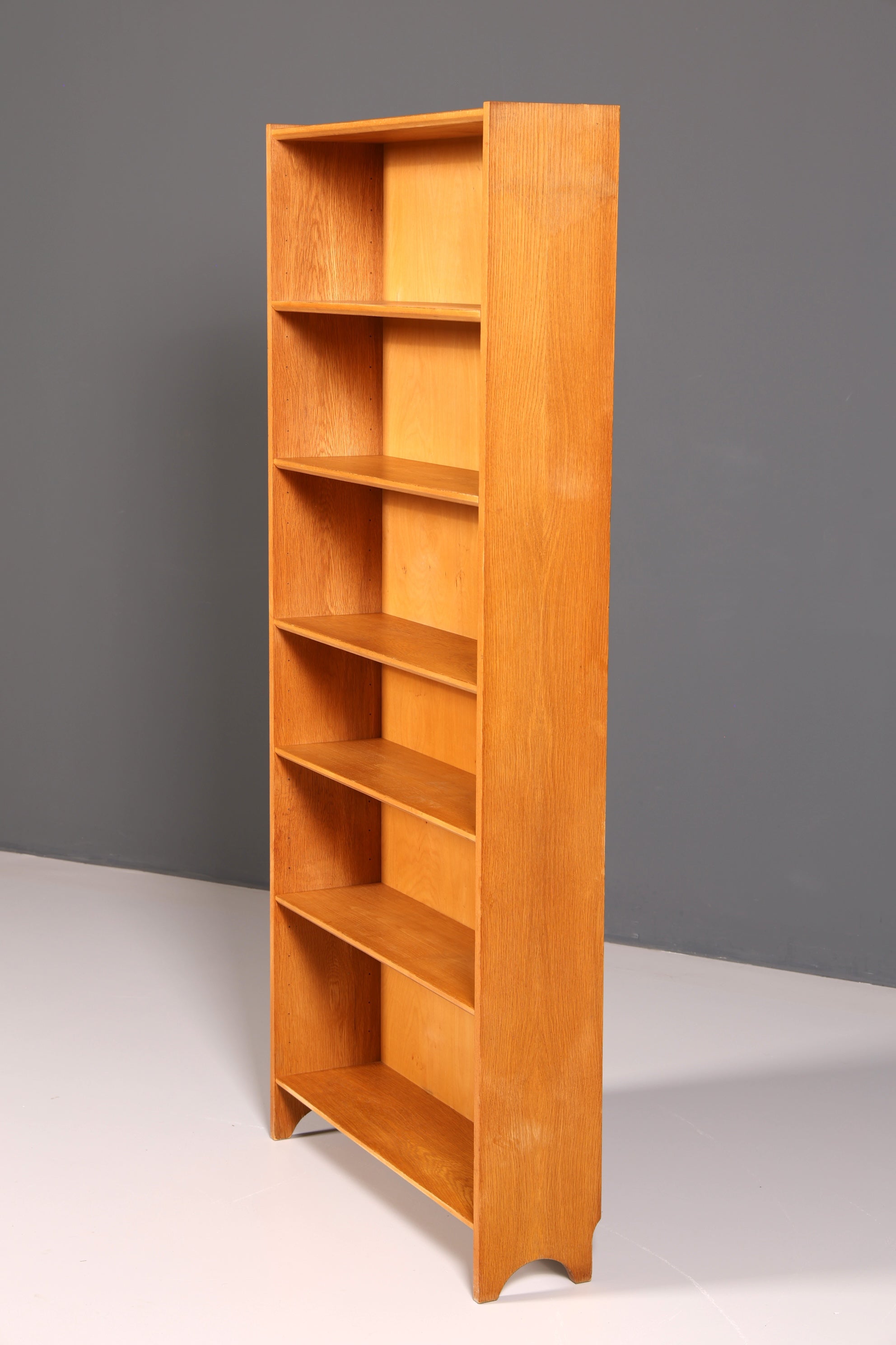 Schlichtes Mid Century Regal Vintage Bücherregal Schrank Buchablage 60s Bookshelf