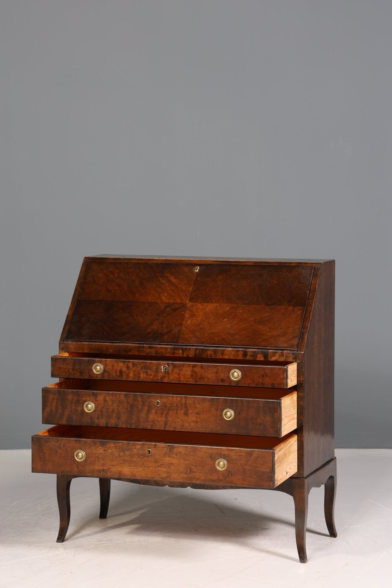 Wunderschöner Sekretär im Art Deco Stil Antik um 1930 Büro Kommode Schreibkommode