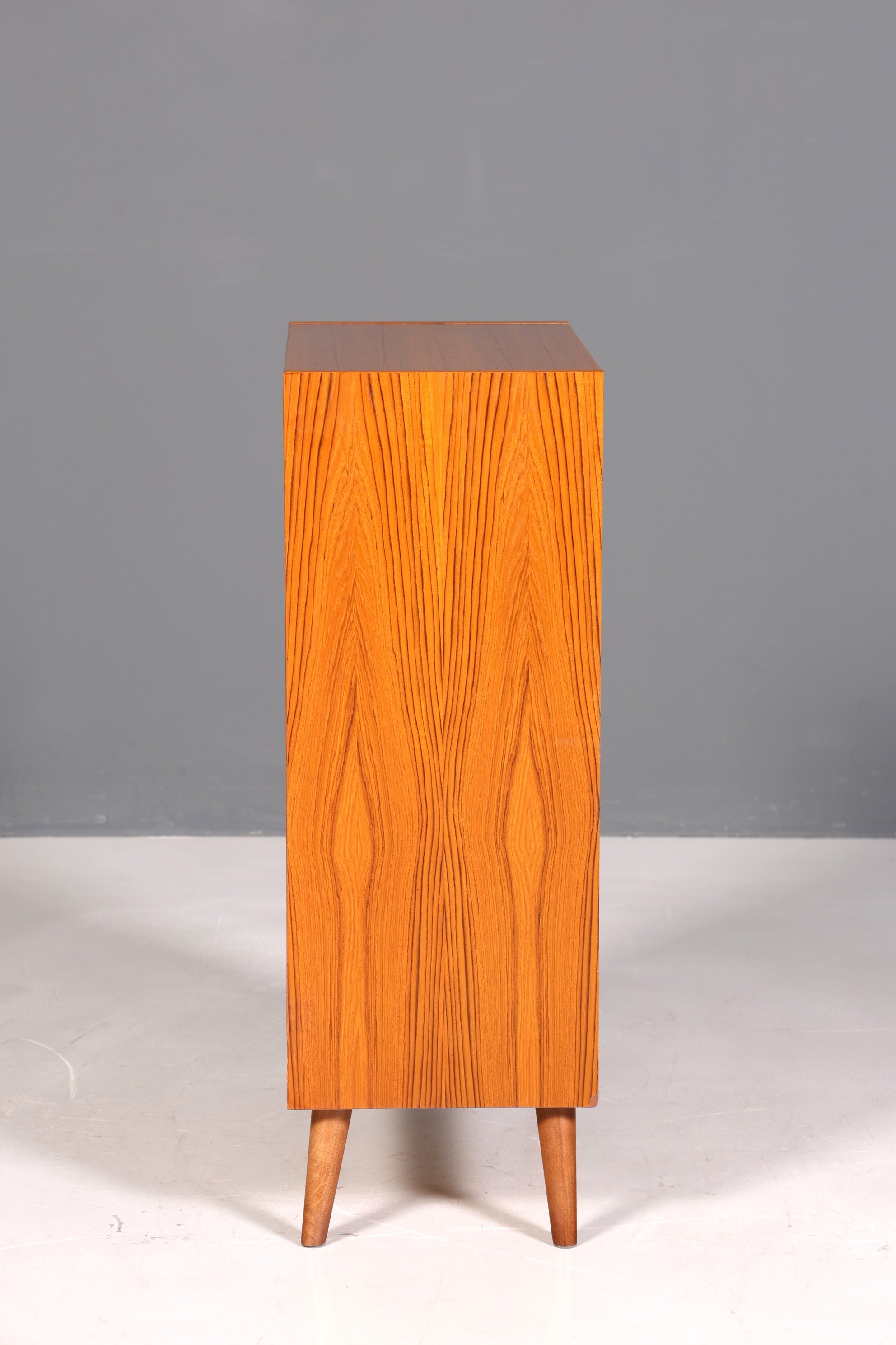 Wunderschönes Mid Century Vertiko Teak Holz Kommode 60er Jahre Schubladenkommode