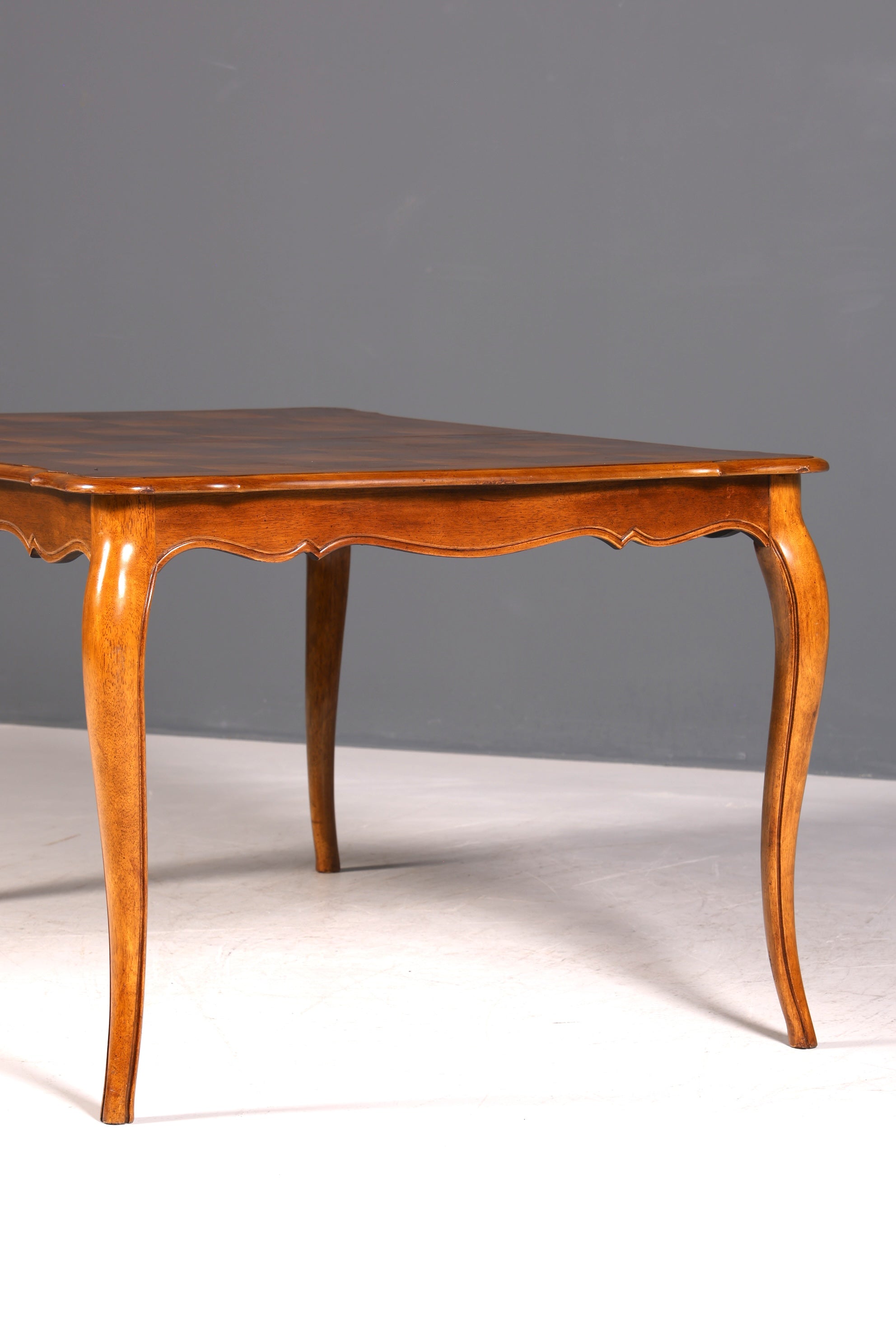 F988 Finish cm Wunderschöner Chippendale Tisch ausziehbarer Esstisch Küchentisch Barock Stil Esszimmer Tisch Konferenztisch