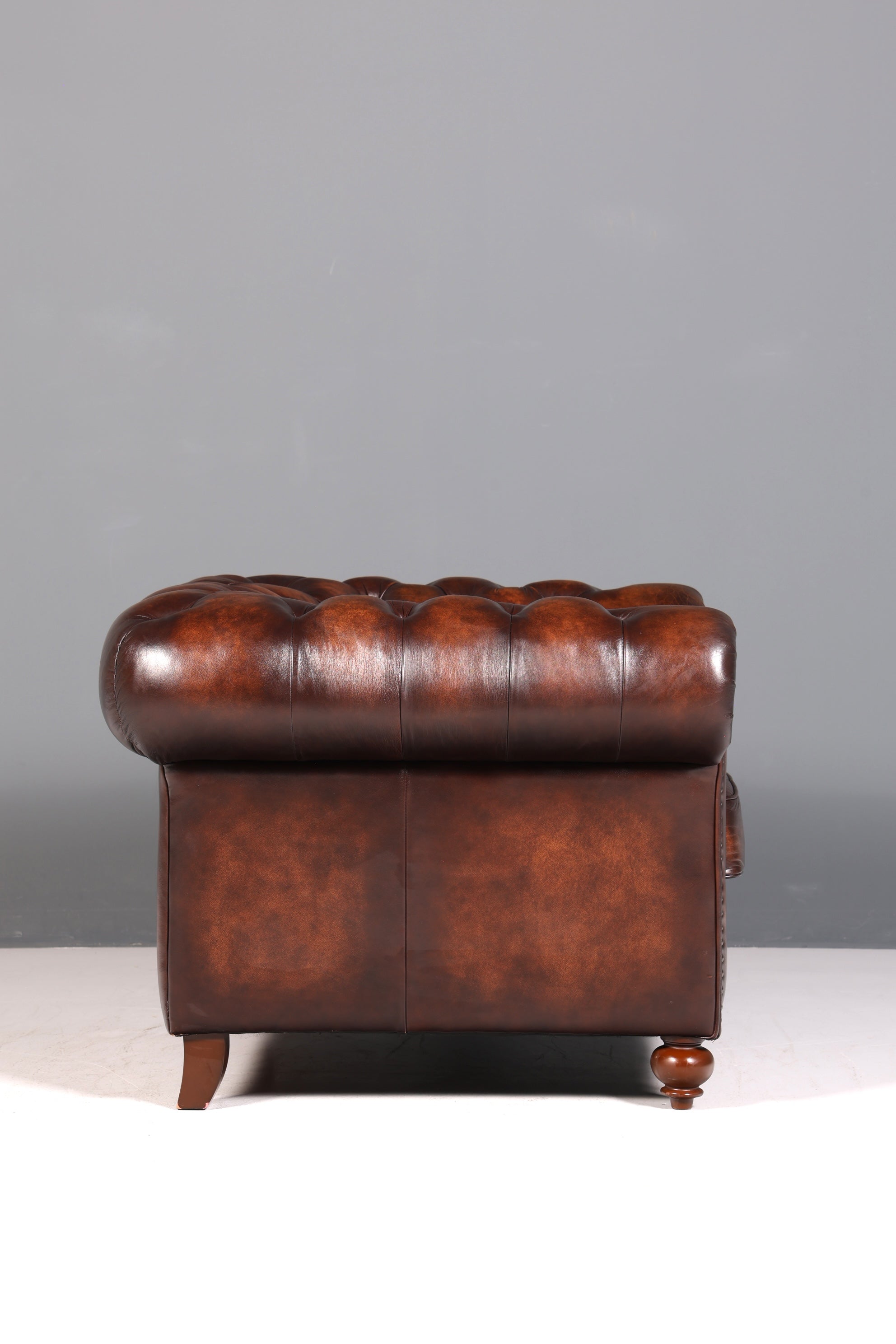 Stilvoller Original Chesterfield Sessel Englischer Armlehnsessel Englisch Herrensessel