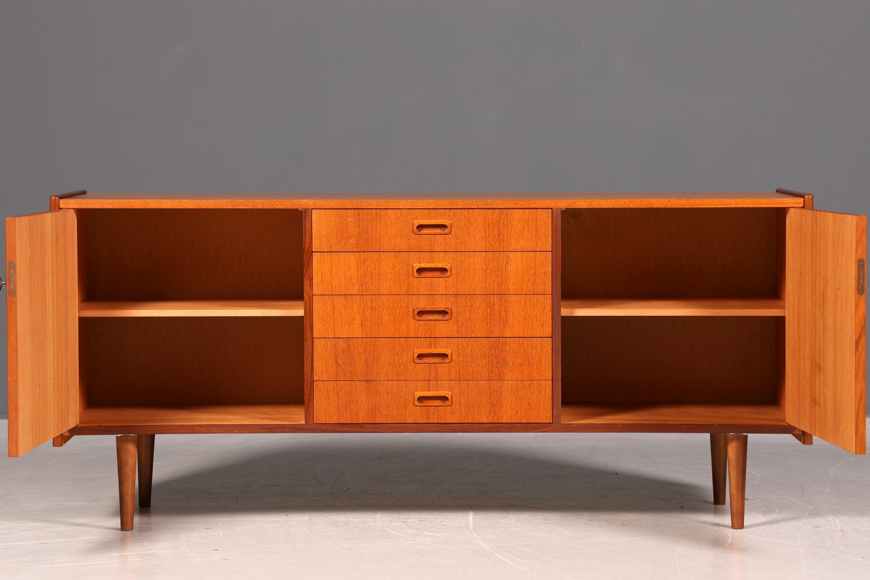 G613 Finish cm Wunderschönes Mid Century Sideboard Vintage TV Kommode 60s Schrank (Kopie)