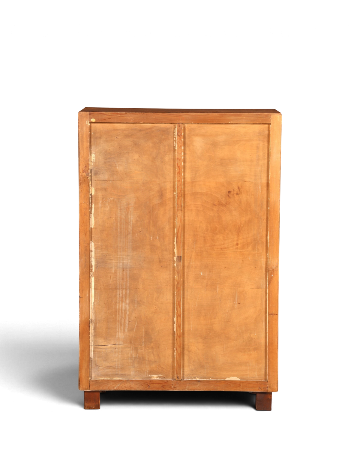 G029 Finish cm Schlichtes Mid Century Regal Vintage Bücherregal Schrank Buchablage 60s Bookshelf