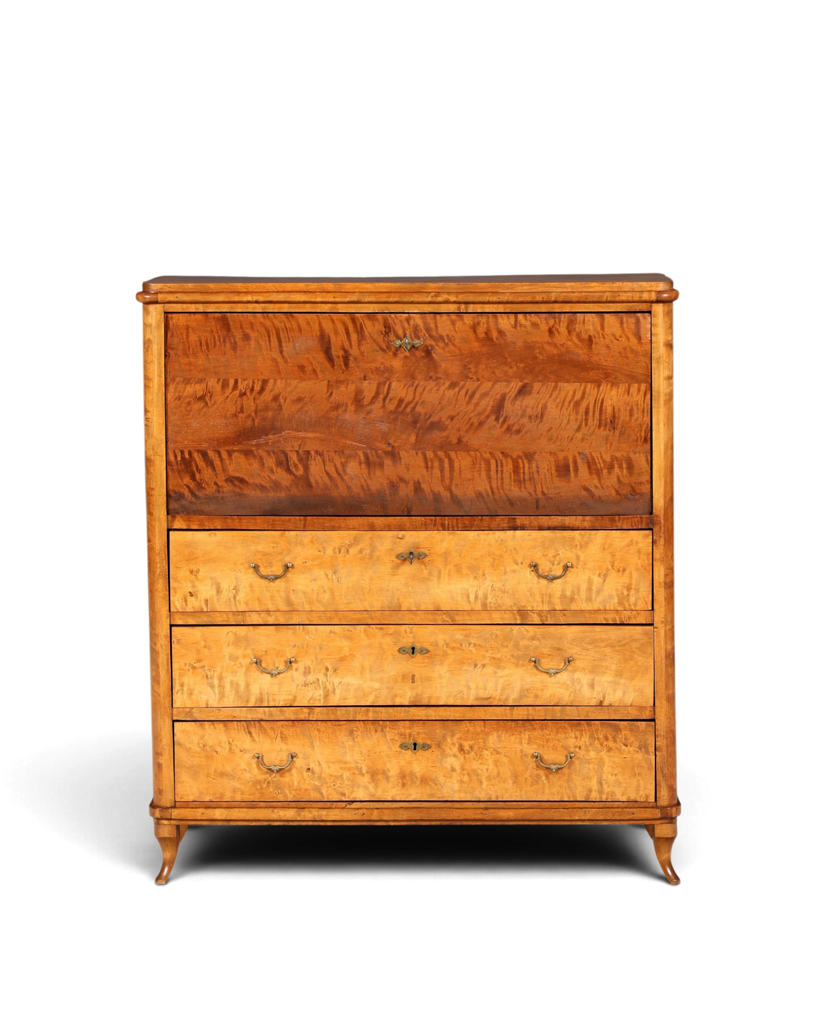 Traumhafter Sekretär im Biedermeier Stil um 1930 Schreibmöbel echt Holz Vertiko Kommode Schubladenkommode