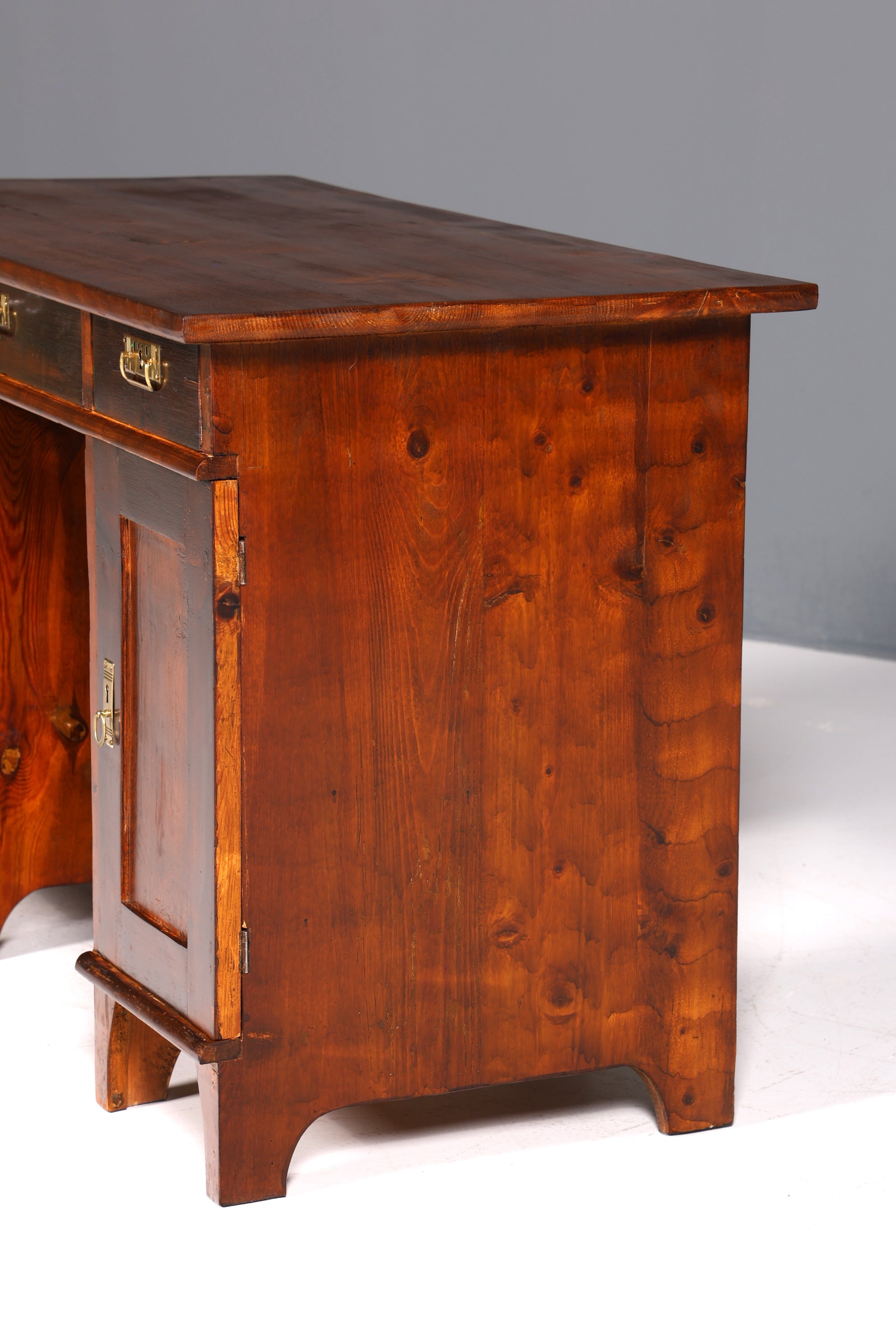 Wunderschöner Jugendstil Schreibtisch echt Holz Office Table Antik Bürotisch