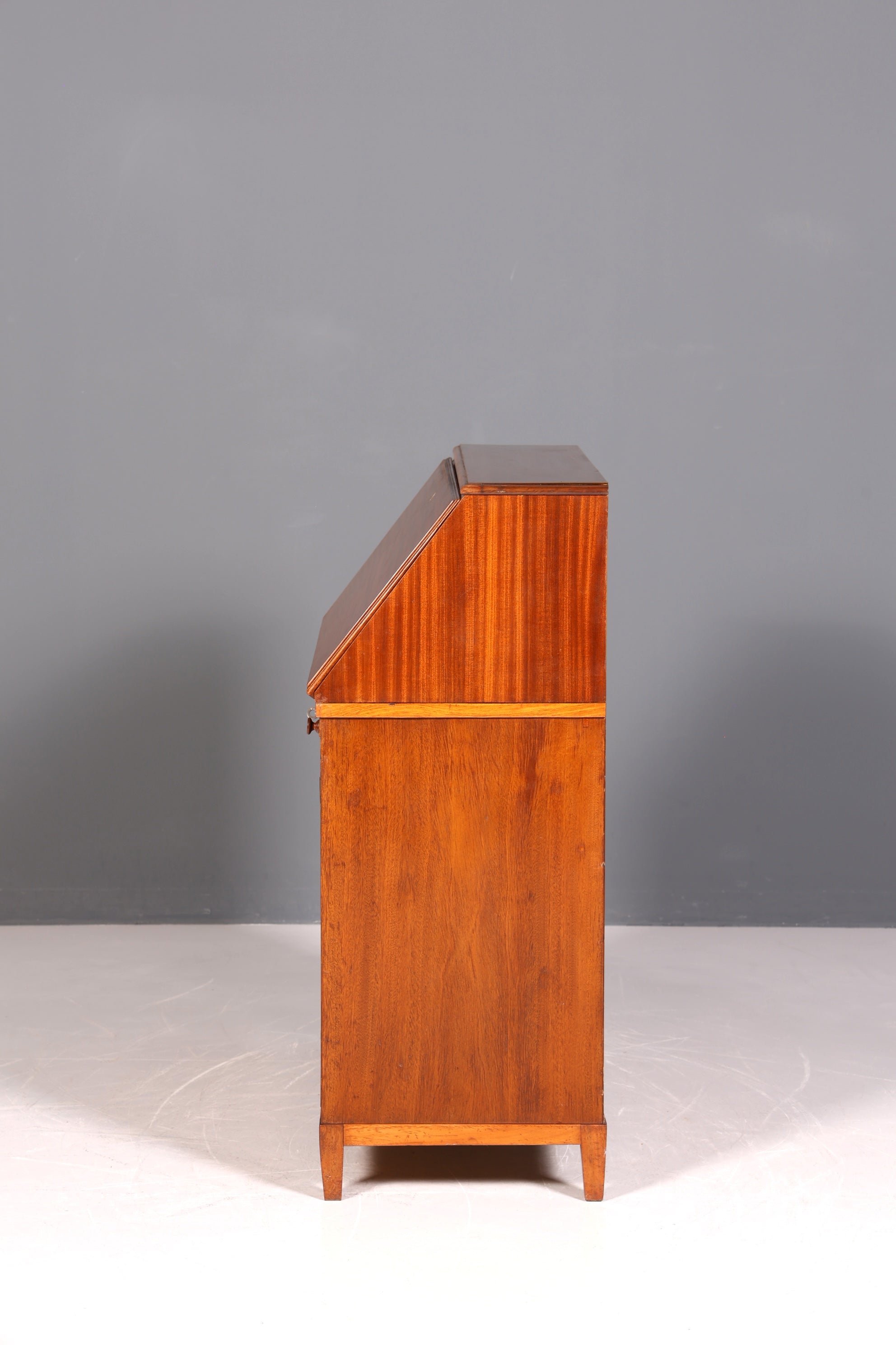 Traumhafter Englischer Sekretär echt Holz Kommode Antik um 1900 Schrank Schreibkommode