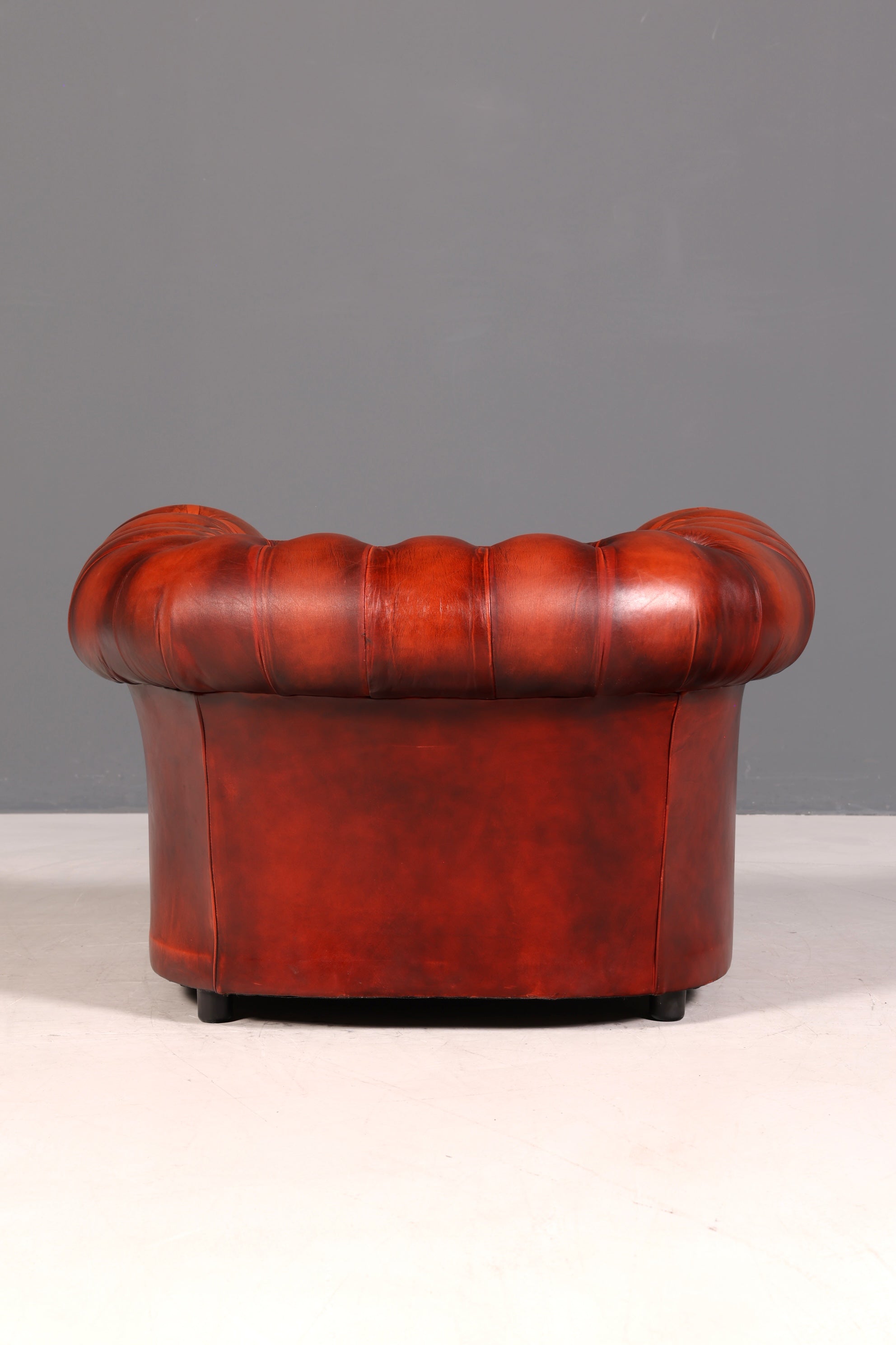 Stilvoller Original Chesterfield Sessel Englischer Armlehnsessel Englisch Herrensessel 2 von 2