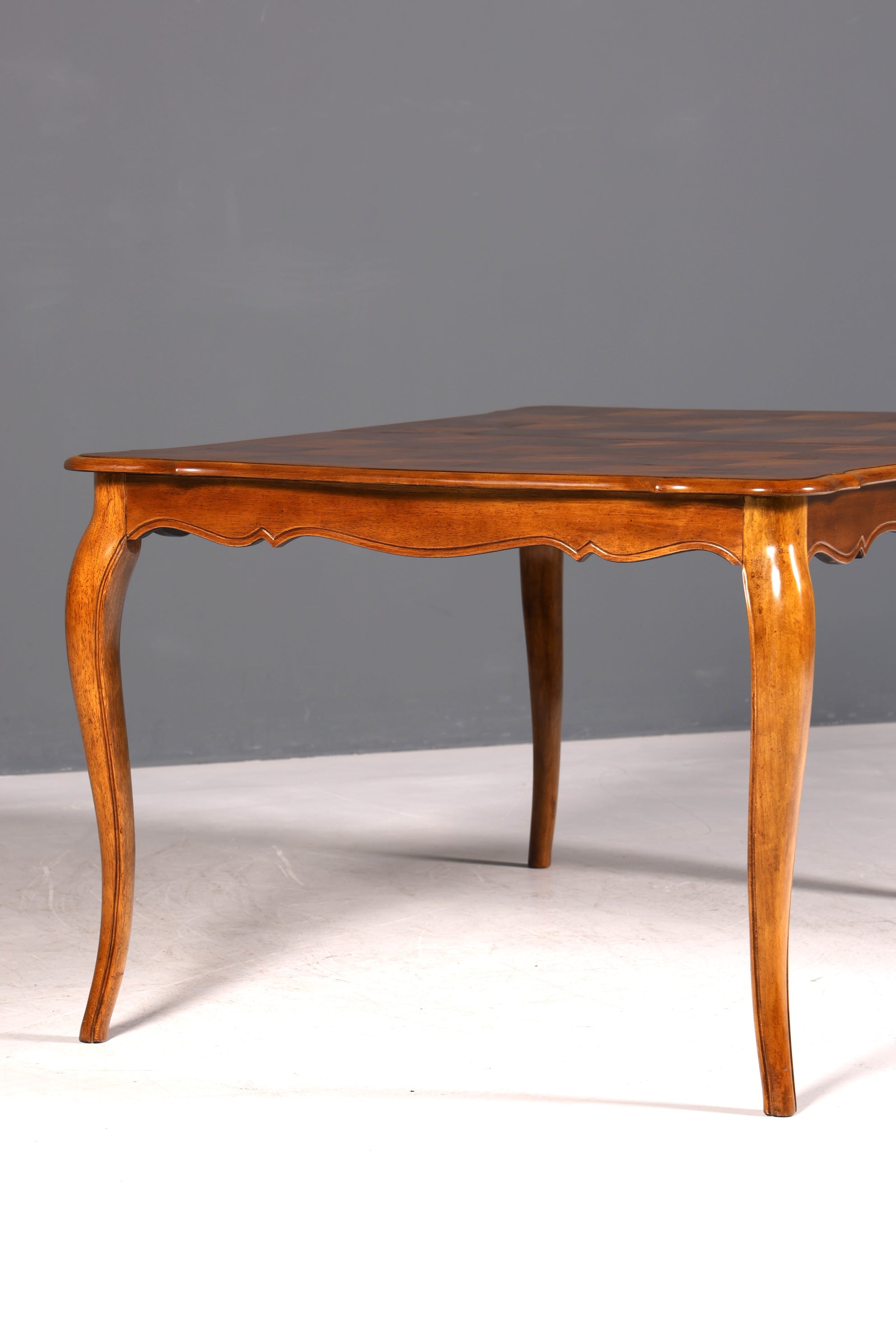 F988 Finish cm Wunderschöner Chippendale Tisch ausziehbarer Esstisch Küchentisch Barock Stil Esszimmer Tisch Konferenztisch