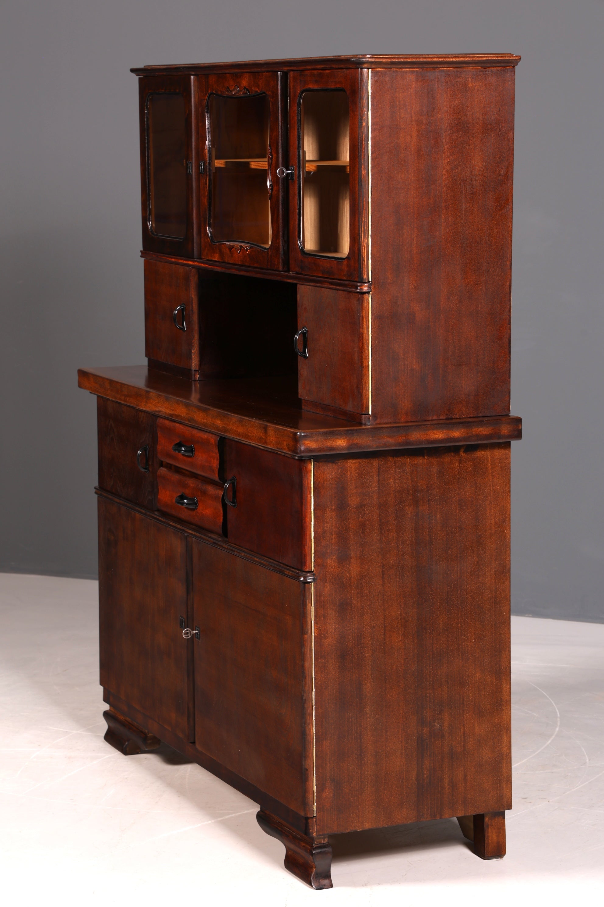 Wunderschöner Mid Century Küchenschrank Vintage Buffet Retro Anrichte 60er Jahre Schrank