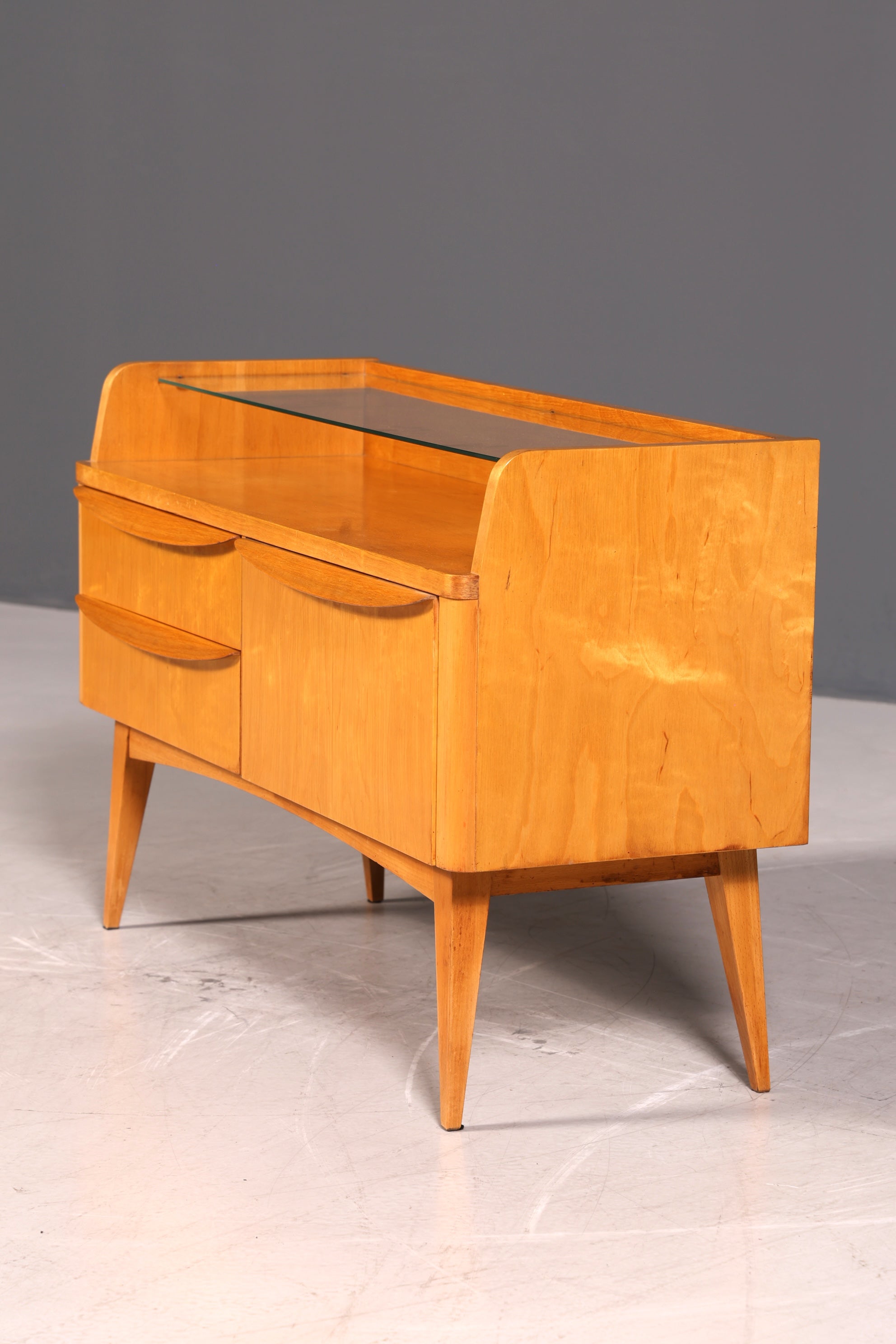 Original Hellerau Schrank Franz Ehrlich Mid Century Sideboard Lowboard DDR Design