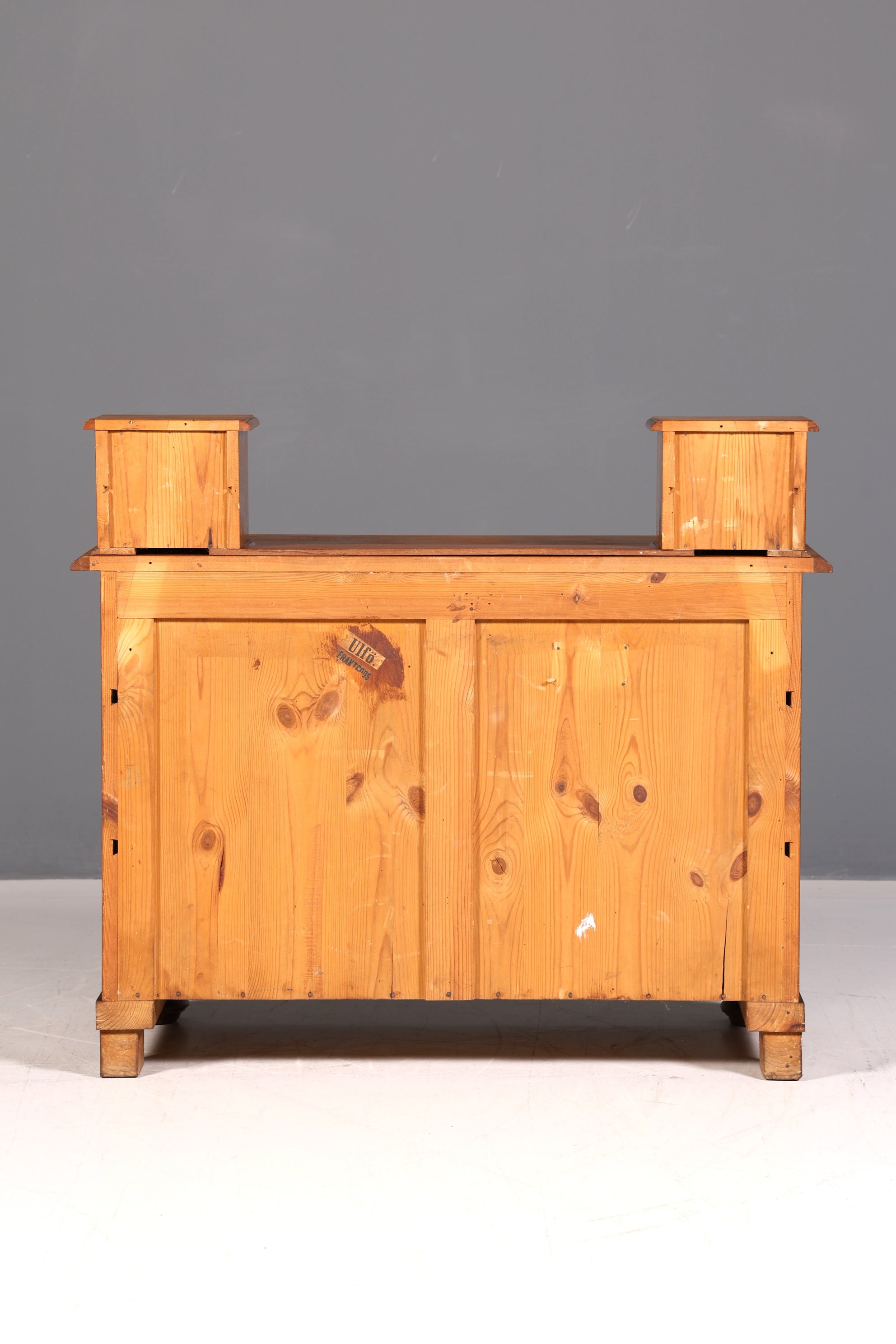Wunderschöne Gründerzeit Kommode Louis Philippe Nussbaum Schubladenkommode Sideboard Antik um 1880