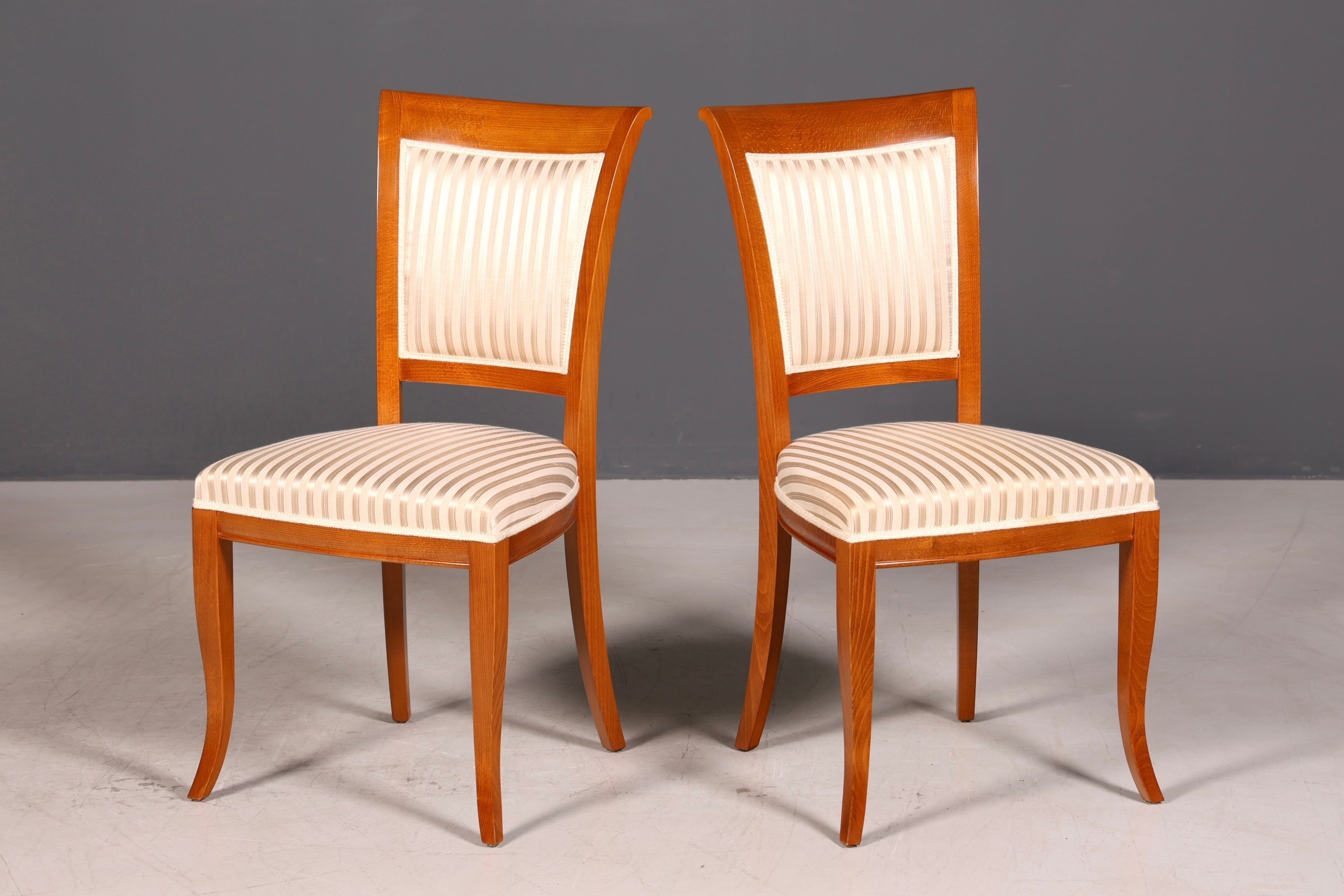 2x Traumhafte Selva Stuhle Esszimmer Stuhl Set Küchenstühle Antik Stil Set