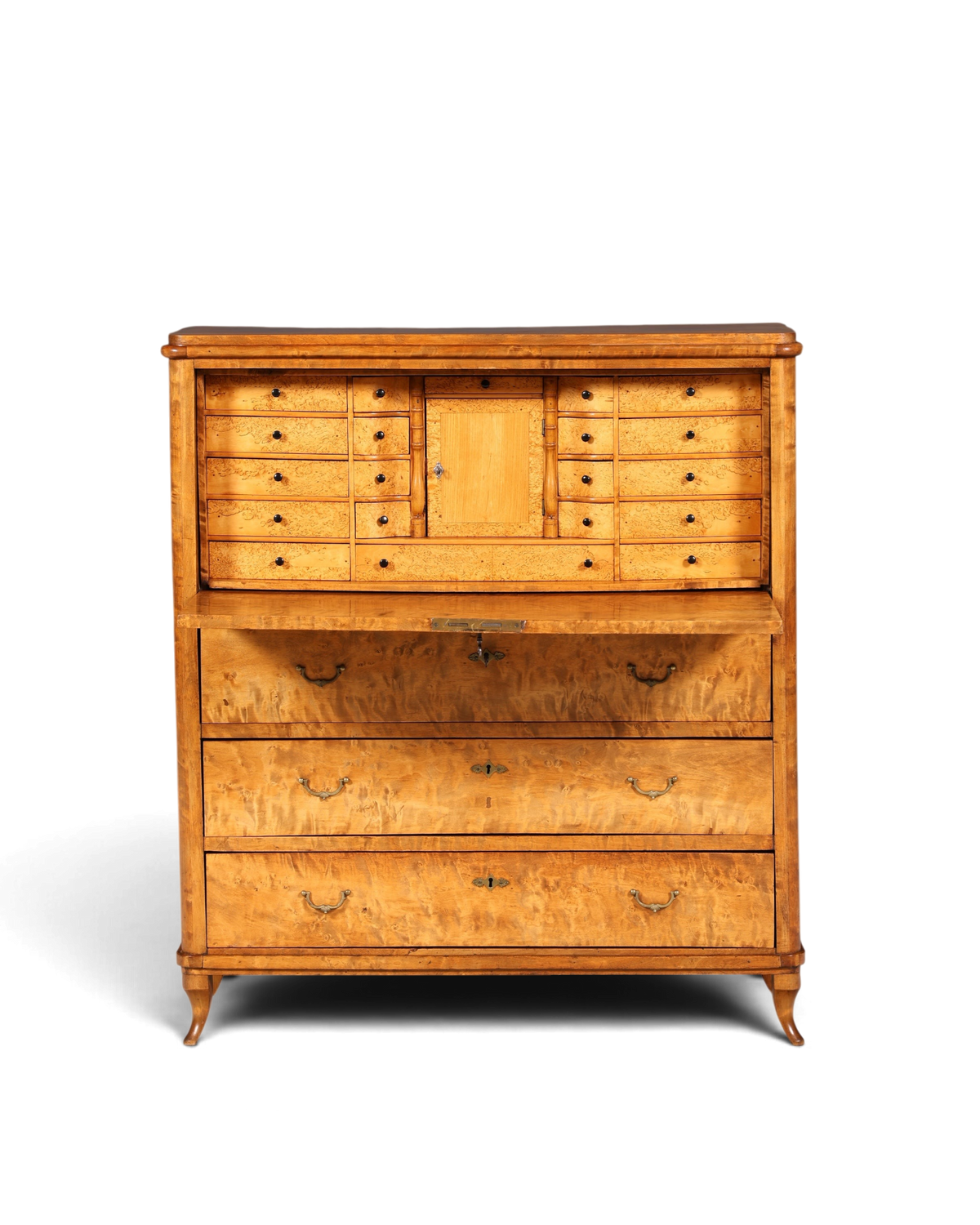 Traumhafter Sekretär im Biedermeier Stil um 1930 Schreibmöbel echt Holz Vertiko Kommode Schubladenkommode