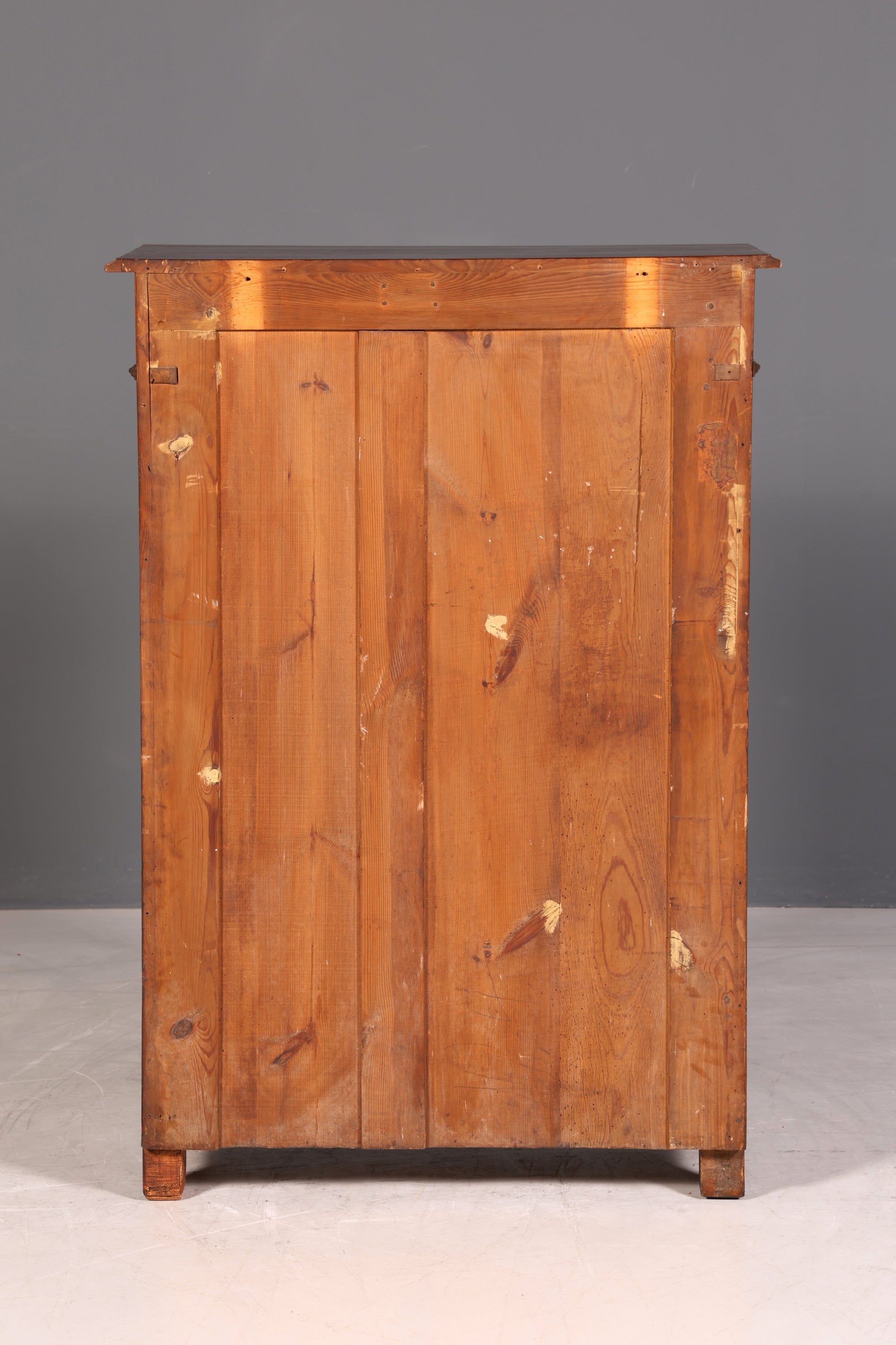 G124 Finish Traumhaftes Gründerzeit Vertiko Jugendstil Schrank Antik Highboard Kommode