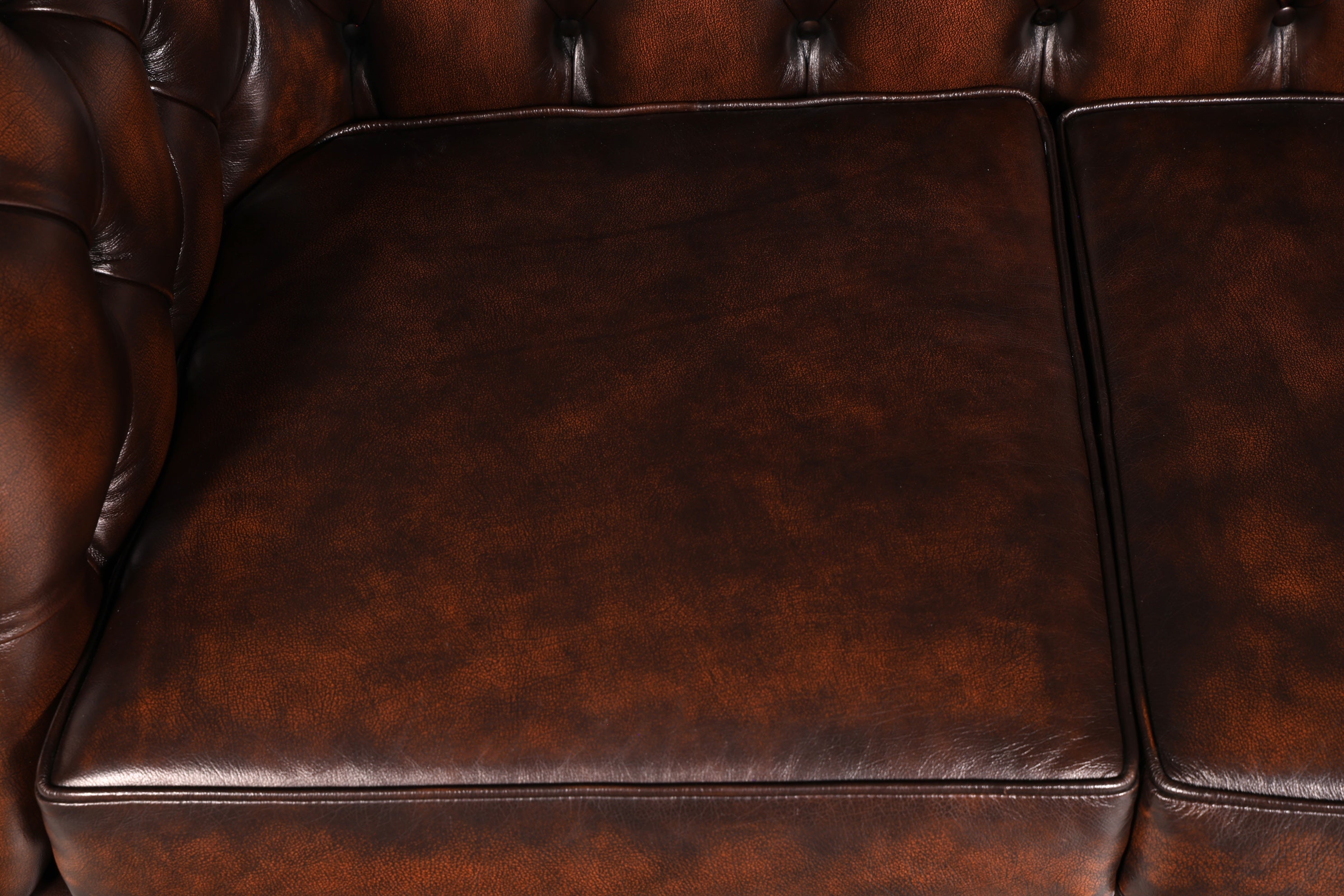 Beautiful Original Chesterfield Centurion 2-Seater Couch Real Leather Sofa English UK Leather Sofa Antique