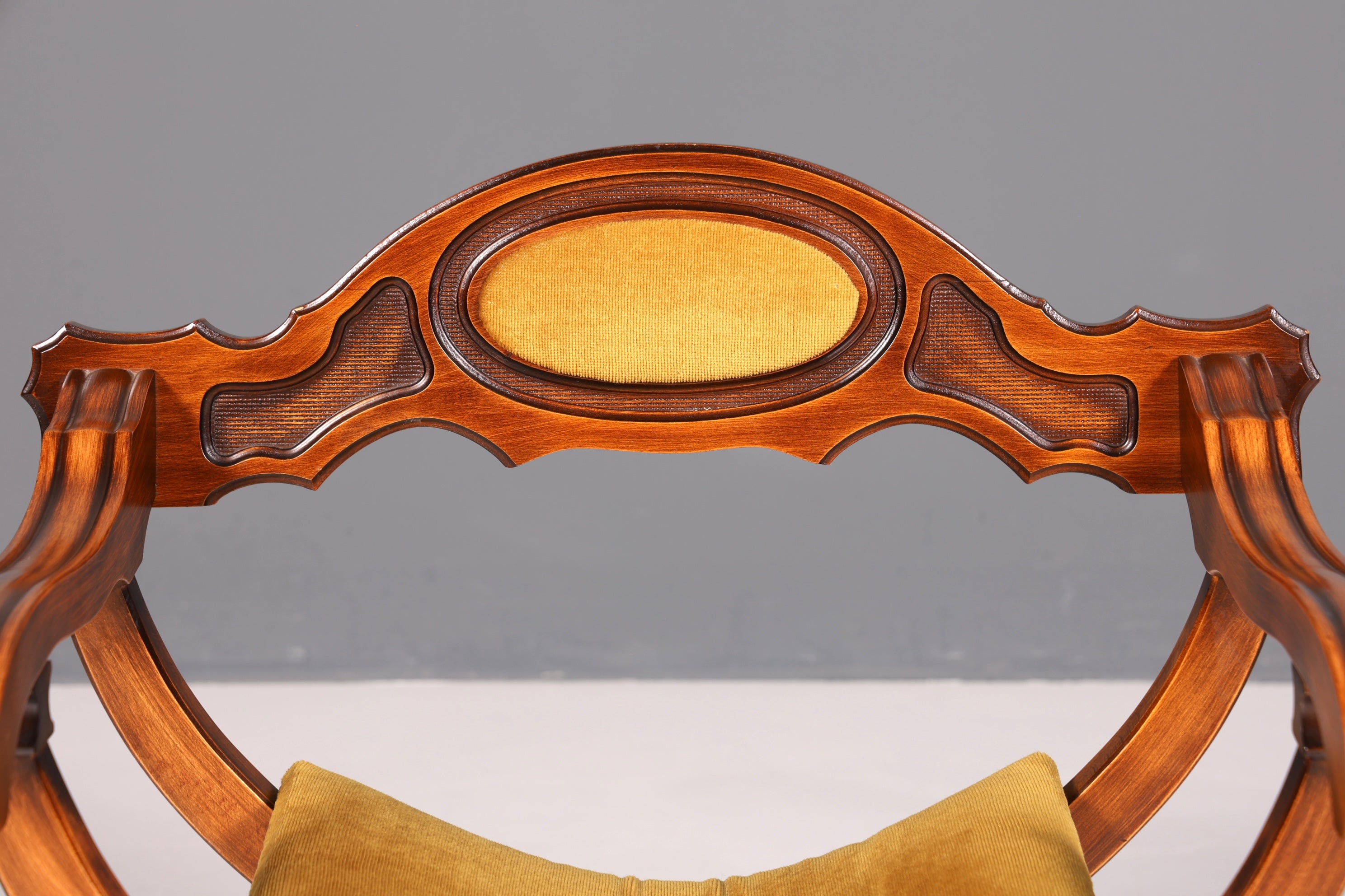 Wunderschöner Gründerzeit Stuhl Armlehnstuhl Antik echt Ritterstuhl Schreibtisch Scherenstuhl Stuhl Sekretär Stuhl Antik