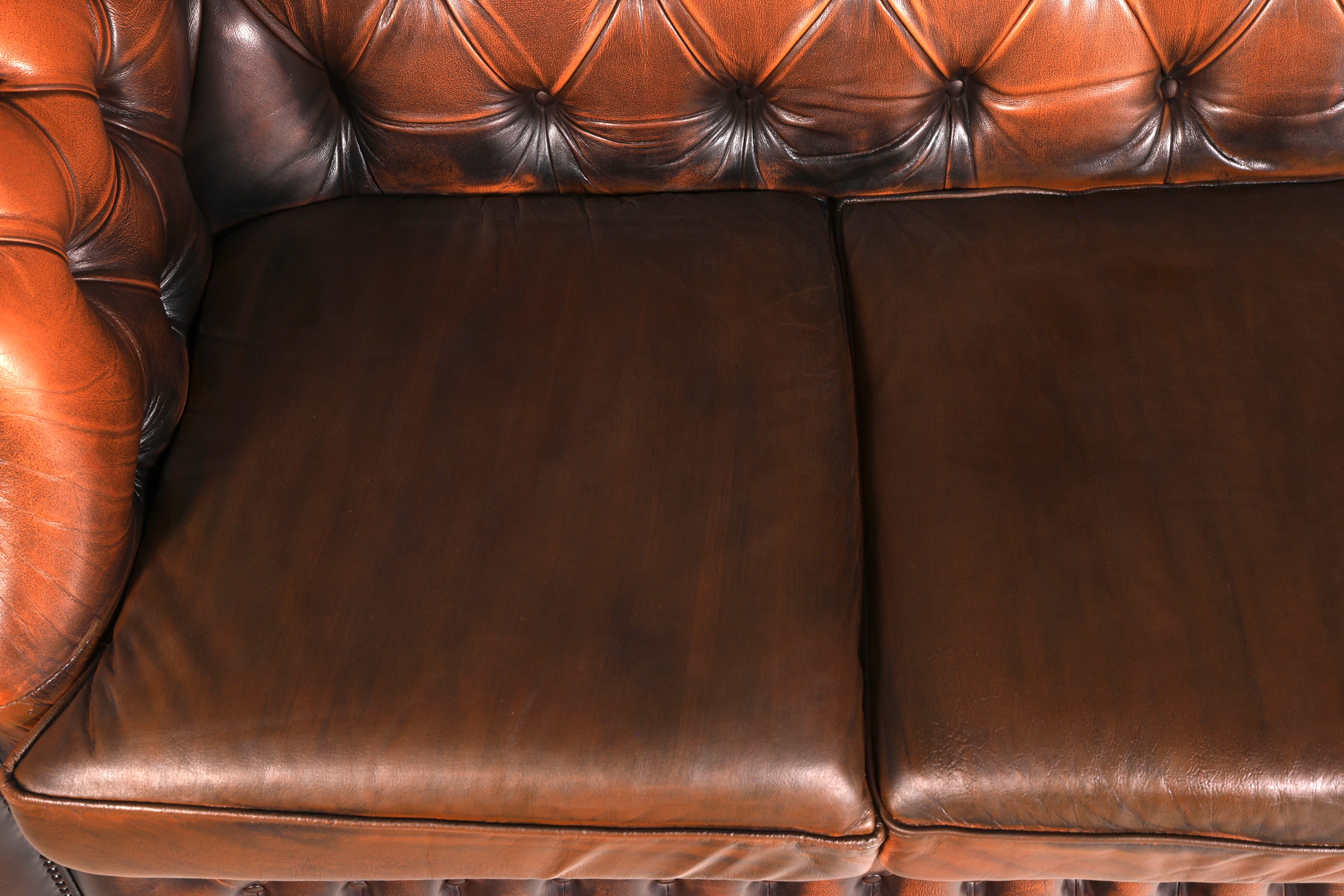 G154 Finish cm Wunderschönes Original Chesterfield Centurion Sofa 3- Sitzer echt Leder Couch (Kopie)