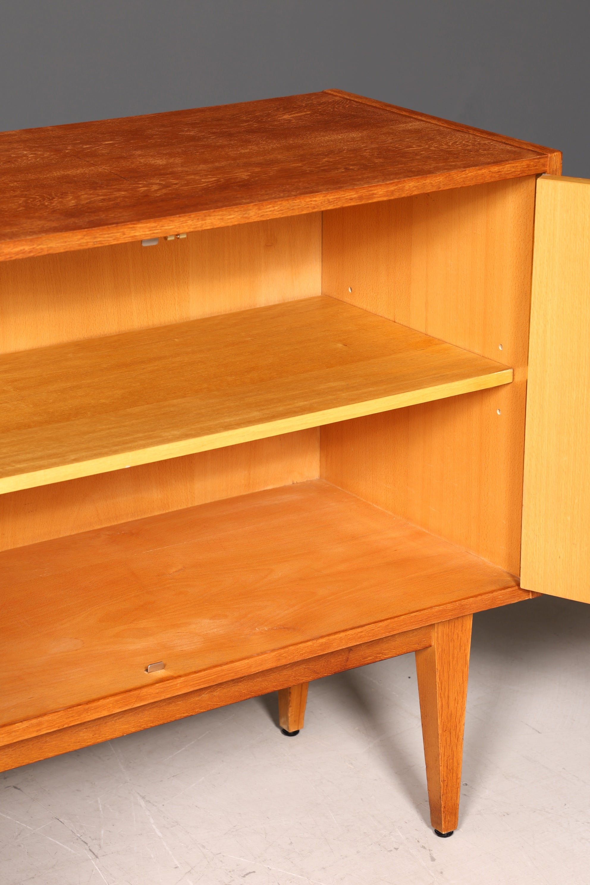 Traumhaftes Mid Century Sideboard Franz Ehrlich 602 echt Holz Hellerau TV Schrank