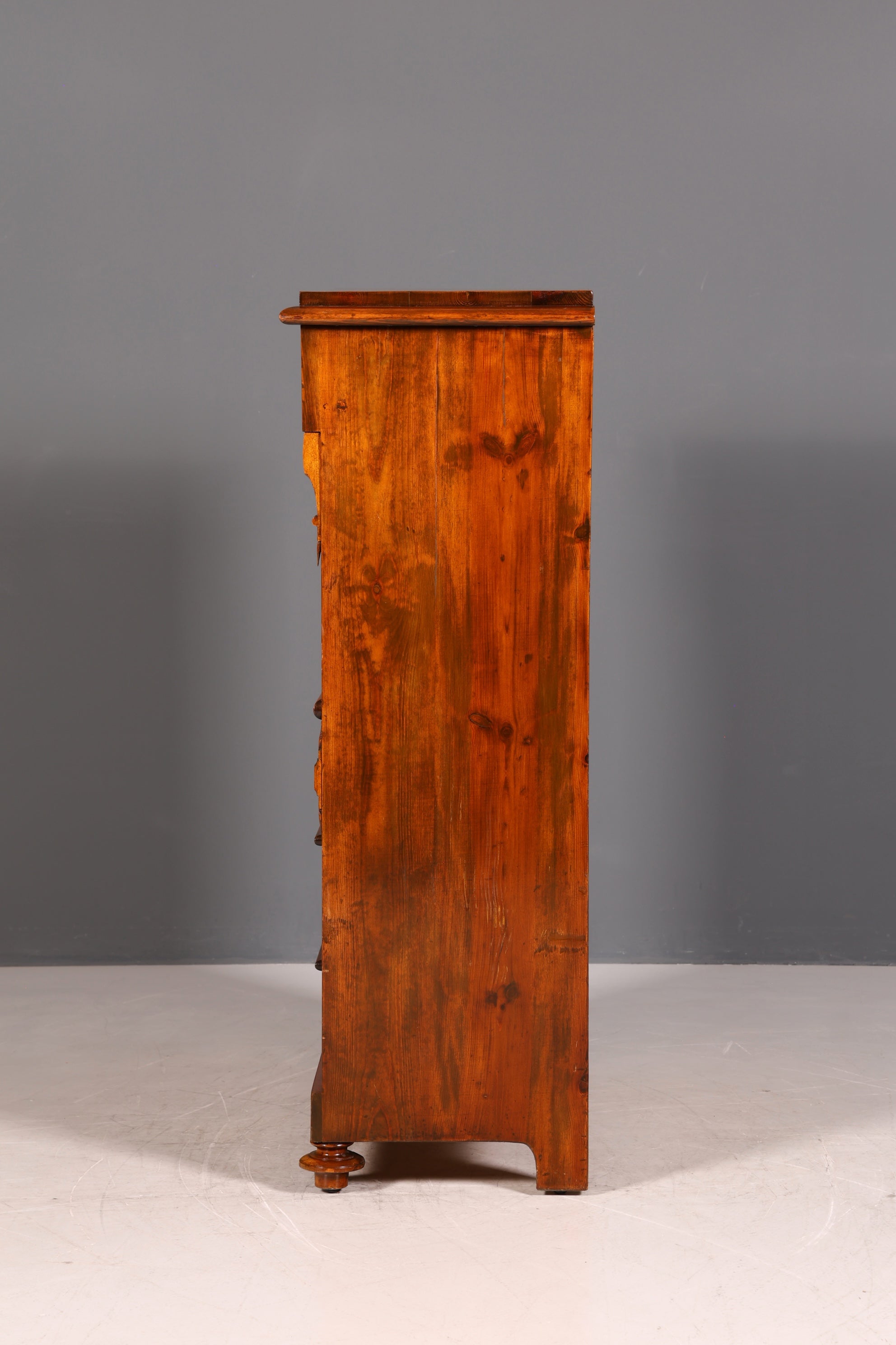 G442 Finish Wunderschöner Gründerzeit Sekretär Kommode Jugendstil Schubladenkommode Antik Vertiko (Kopie)