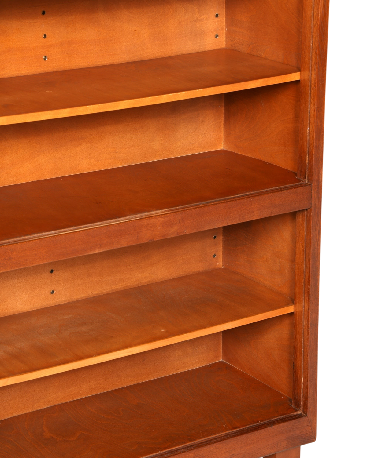 G029 Finish cm Schlichtes Mid Century Regal Vintage Bücherregal Schrank Buchablage 60s Bookshelf