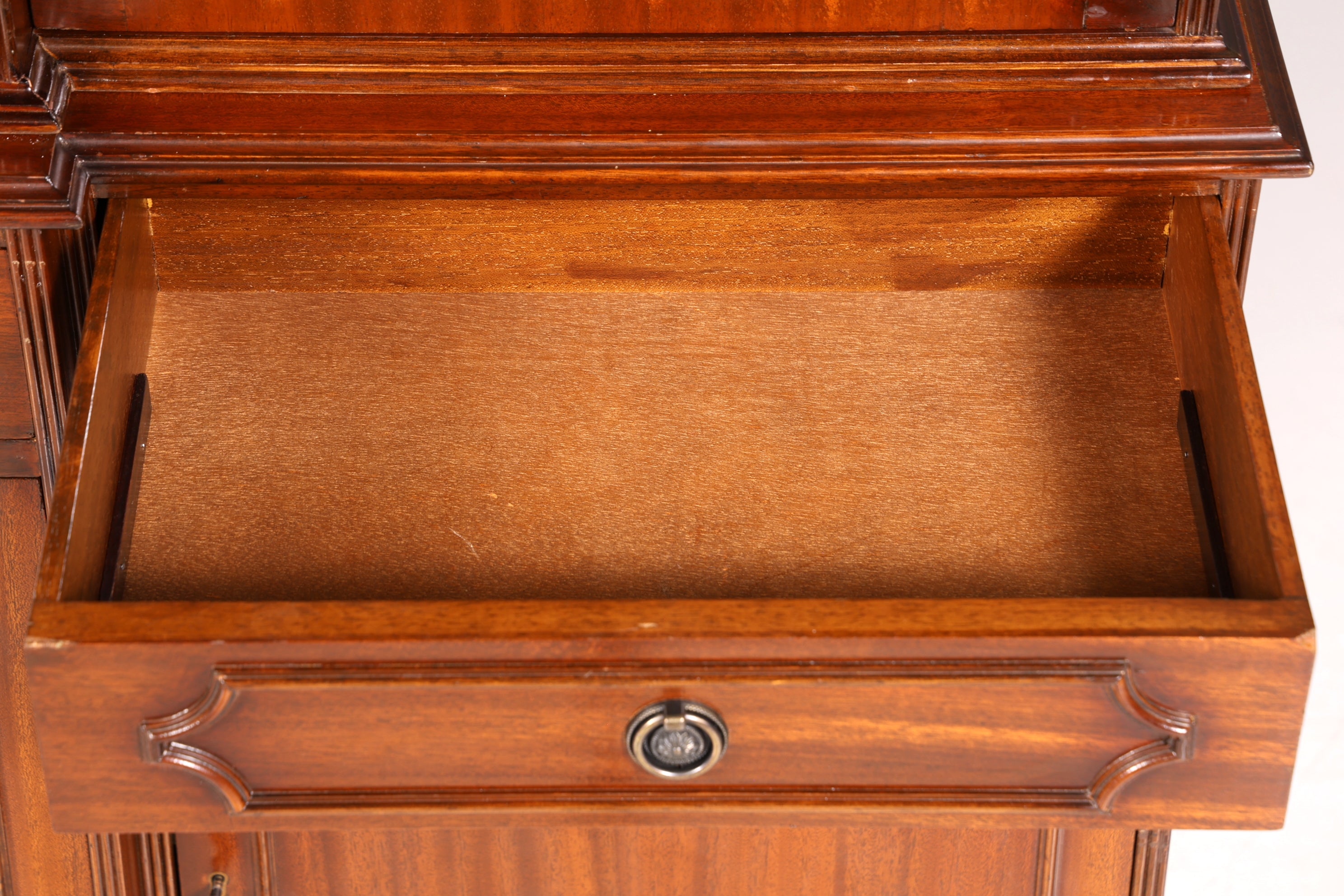 Wunderschöne Englische Vitrine Bibliothek Bücherschrank UK Buffet Schrank 60s Jahre