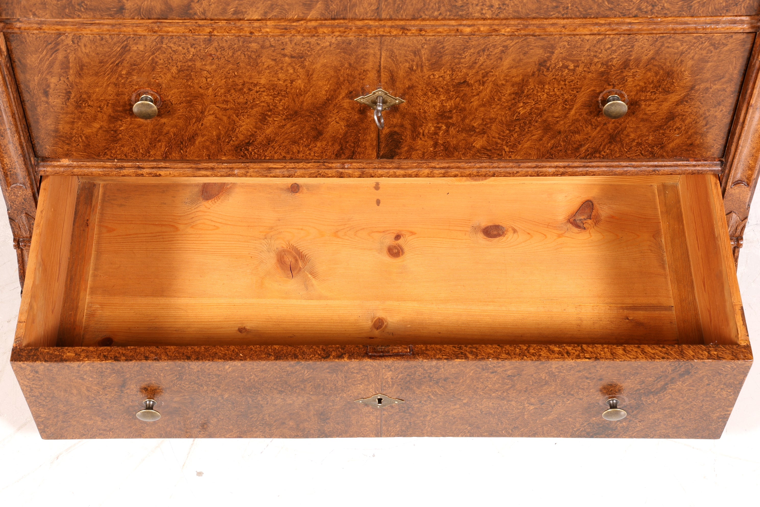 Wunderschöner Antik Sekretär um 1900 Kommode Vertiko Bürokommode Schreibtisch