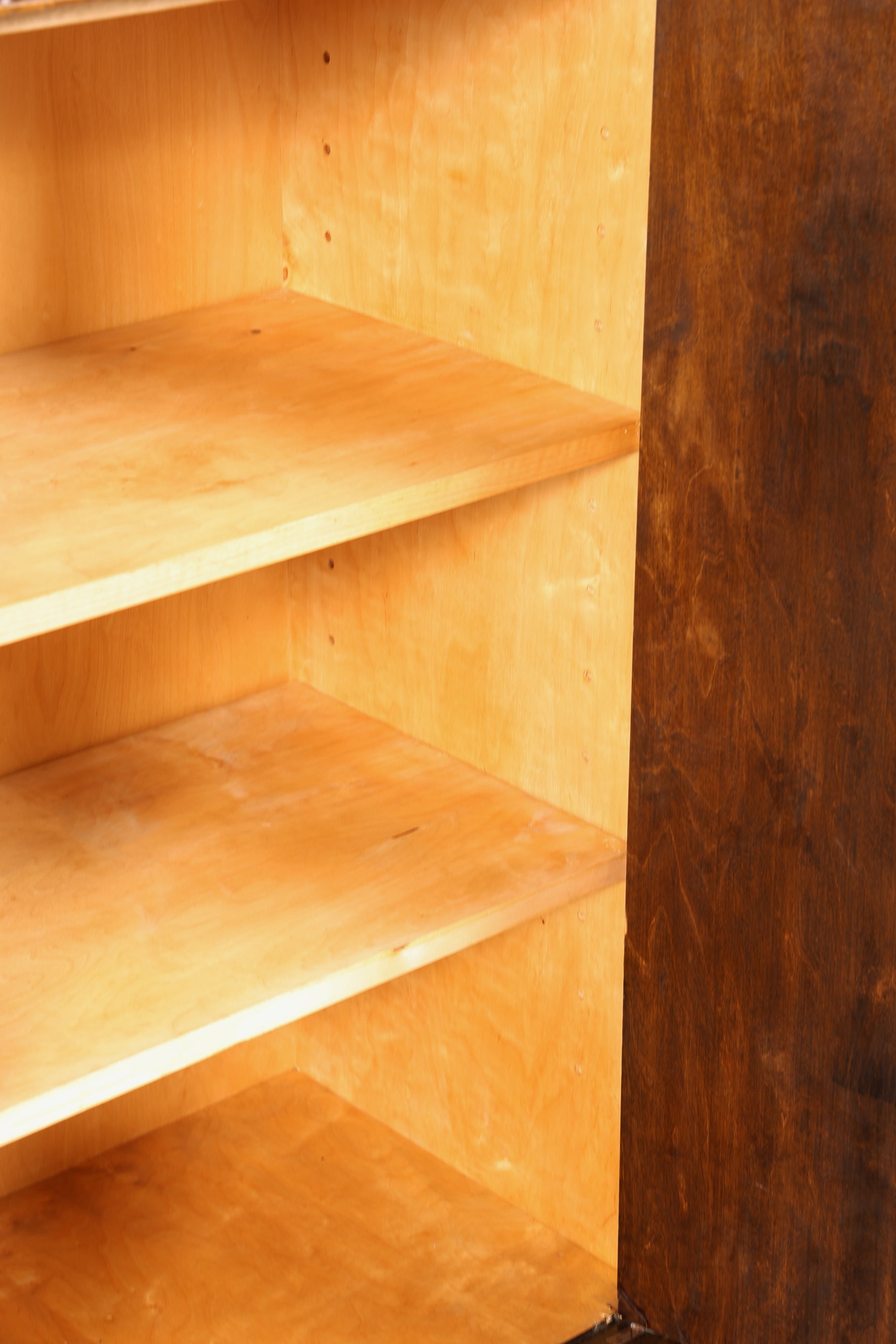 Stilvoller Chippendale Schrank Barock Stil Vertiko Highboard Antik 50s 60s Kommode