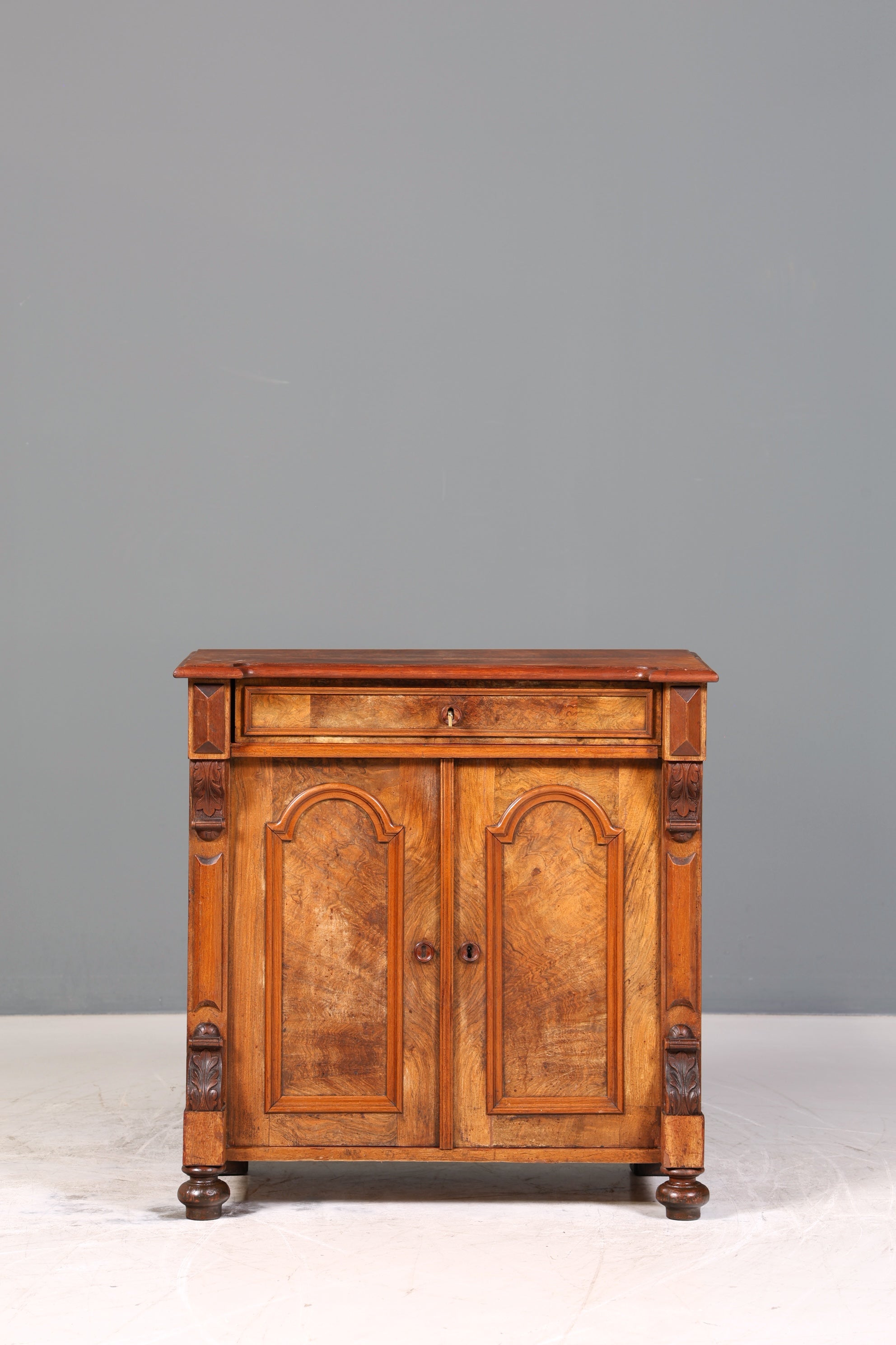 Wunderschöner Louis Philippe Schrank um 1890 Antik Gründerzeit Kommode Sideboard