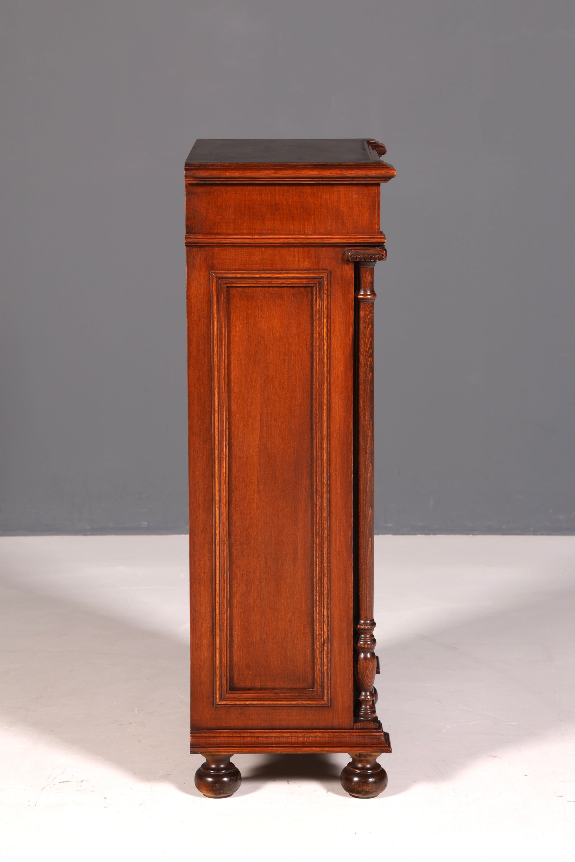 G089 Finish cm SELVA Wunderschöne Englische Kommode Holz TV Schrank Antik Sideboard