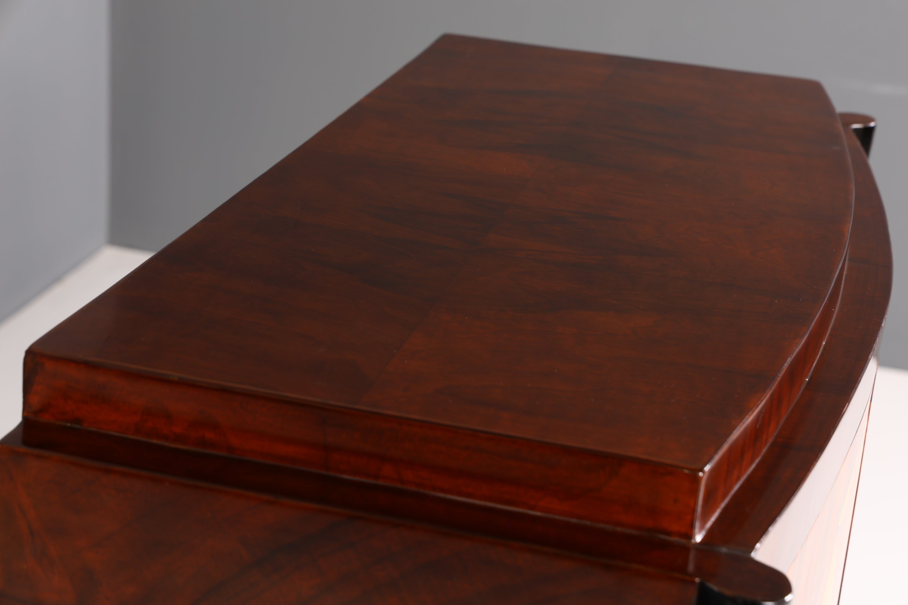 Elegant Art Deco style highboard cabinet chest of drawers Vertiko Sun Cabinet